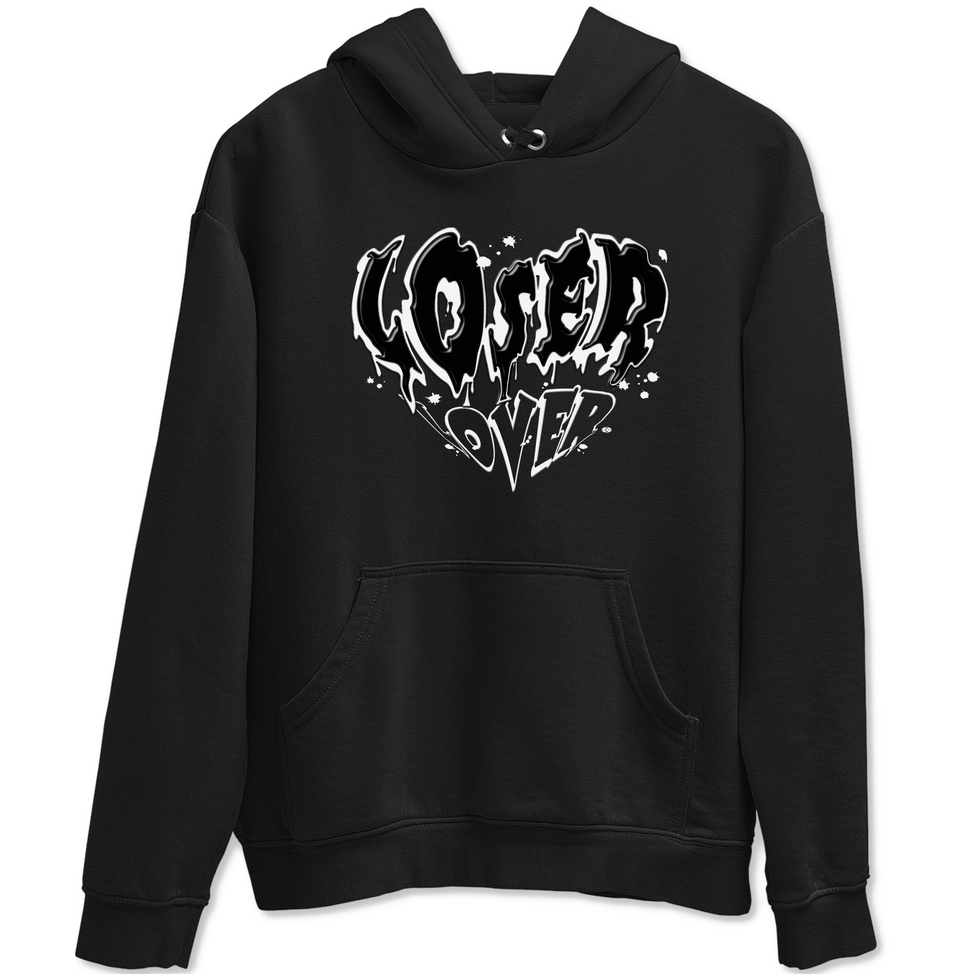 Melting Loser Lover snkmatch Tees - Air Jordan 4 White Thunder