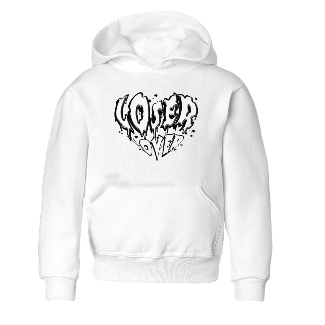 Melting Loser Lover snkmatch Tees Kids - Air Jordan 4 White Thunder