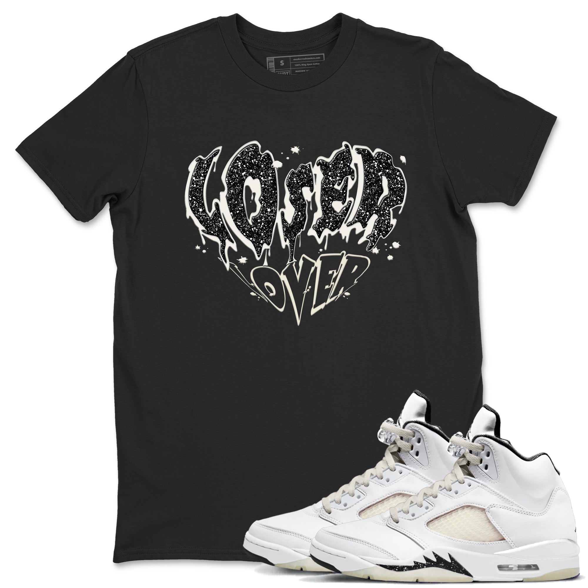 Melting Loser Lover snkmatch Tees - Air Jordan 5 Sail