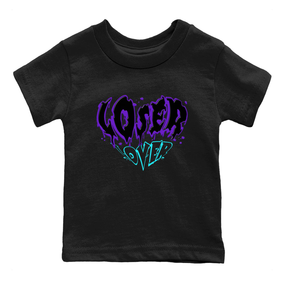 Melting Loser Lover snkmatch Tee Kids - Air Jordan 6 Aqua