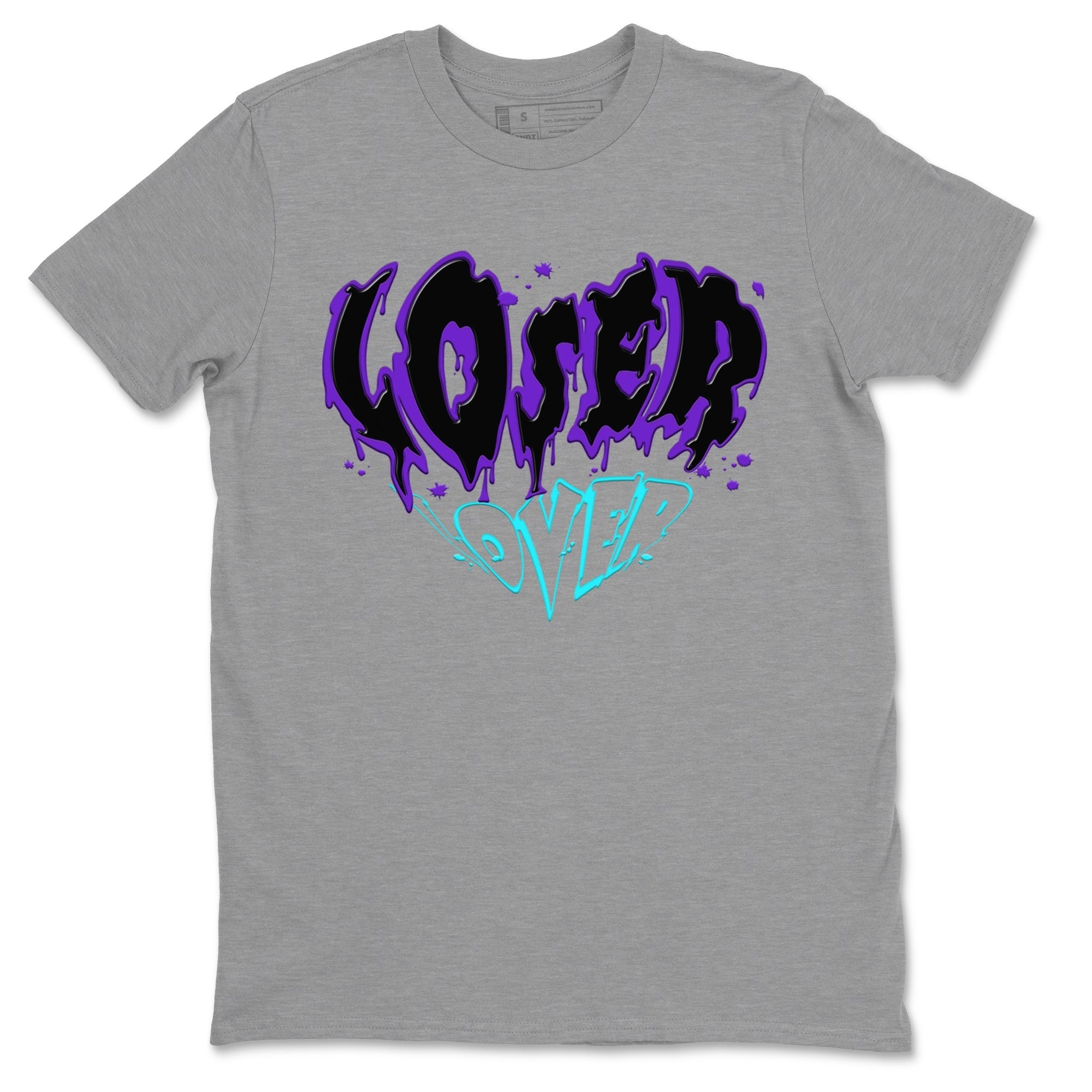 Melting Loser Lover snkmatch Tee - Air Jordan 6 Aqua