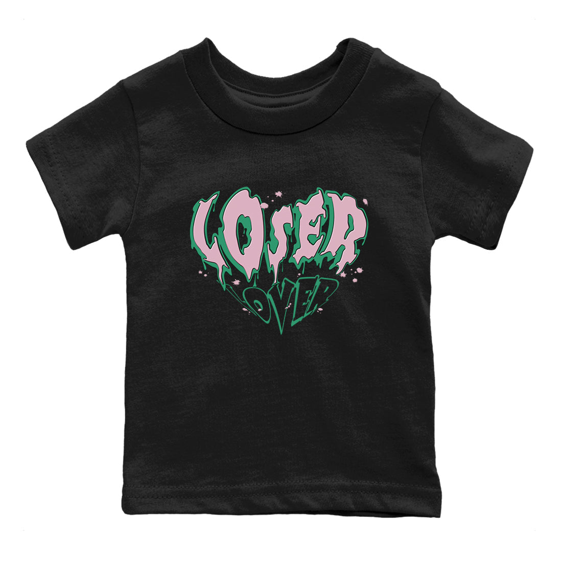 Melting Loser Lover snkmatch Tees Kids - Dunk Medium Soft Pink Malachite