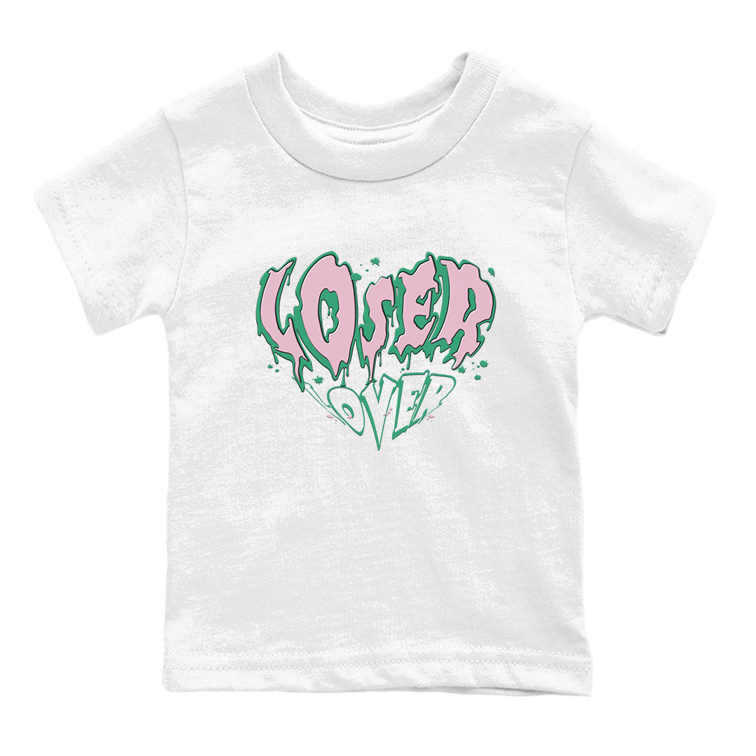 Melting Loser Lover snkmatch Tees Kids - Dunk Medium Soft Pink Malachite
