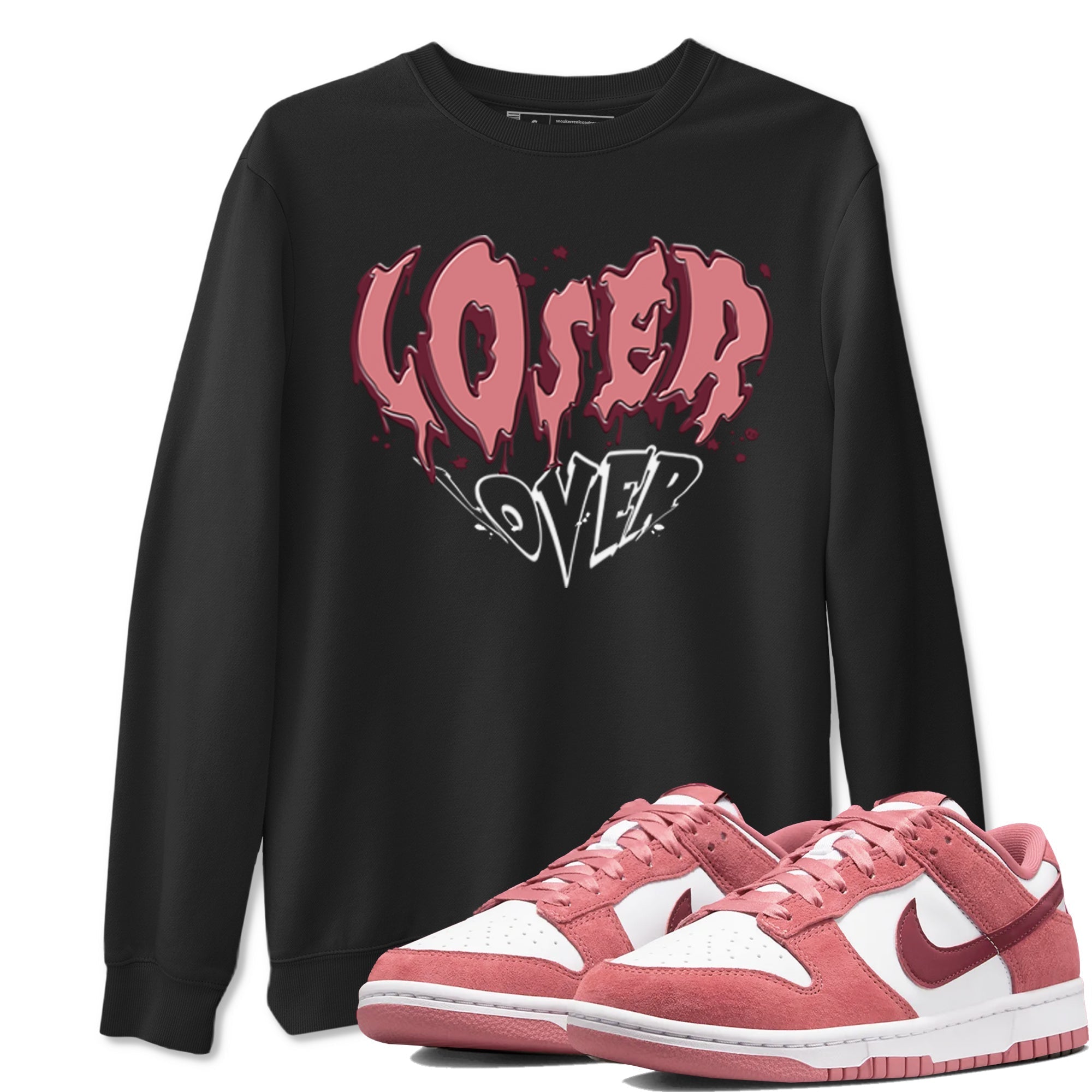 Melting Loser Lover snkmatch Tees - Dunk Valentines Day 2024