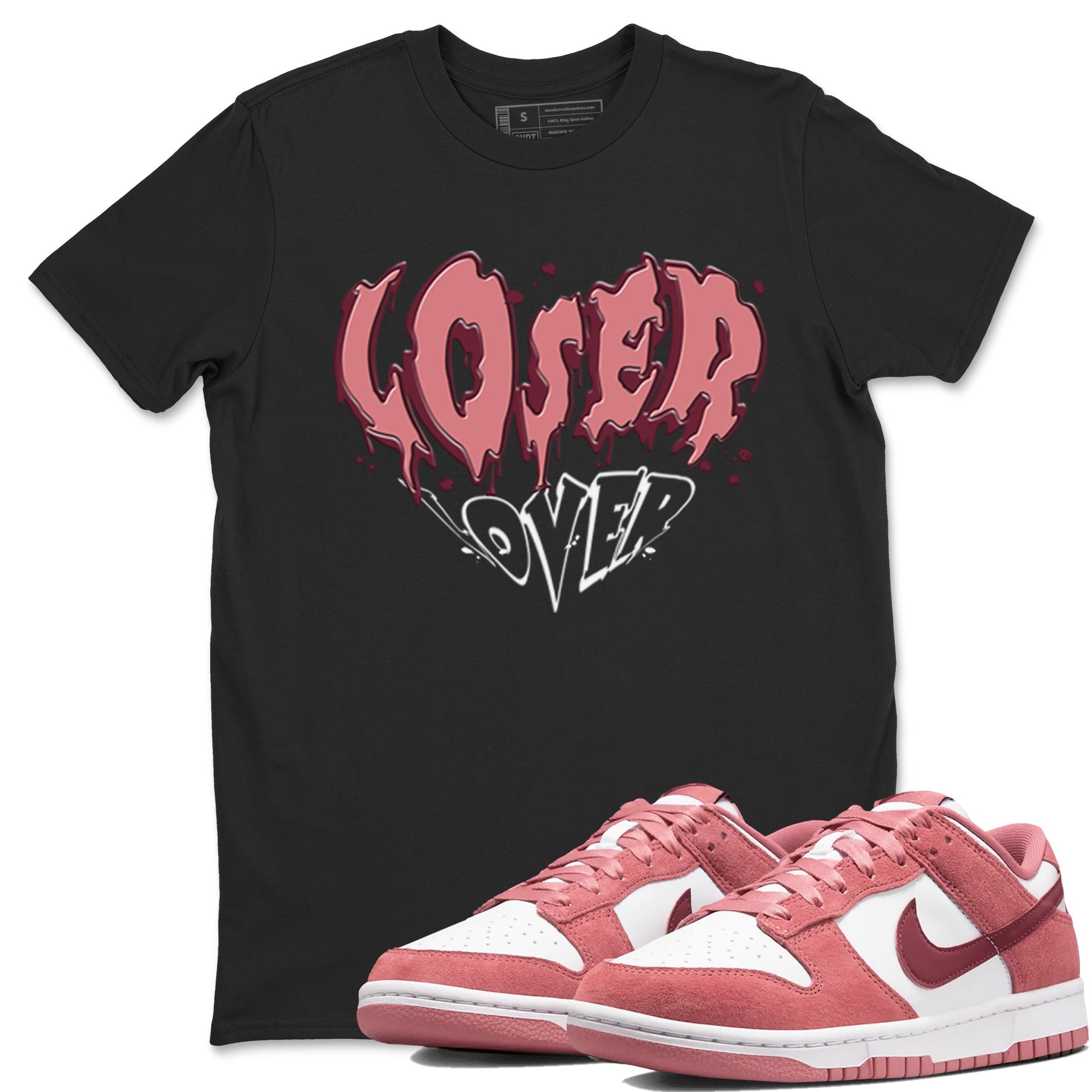 Melting Loser Lover snkmatch Tees - Dunk Valentines Day 2024