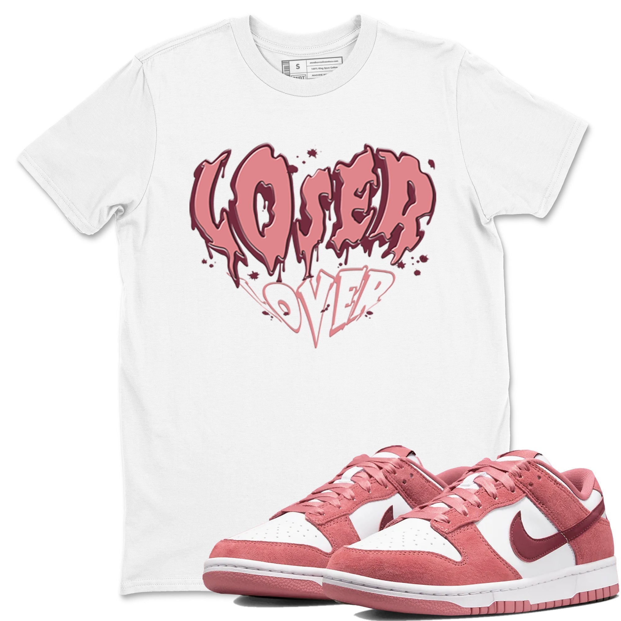 Melting Loser Lover snkmatch Tees - Dunk Valentines Day 2024