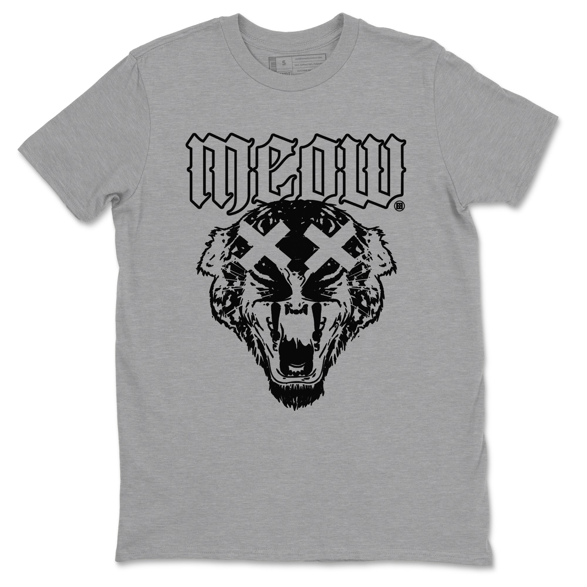 Meow snkmatch Tees - Air Jordan 5 Black Cat