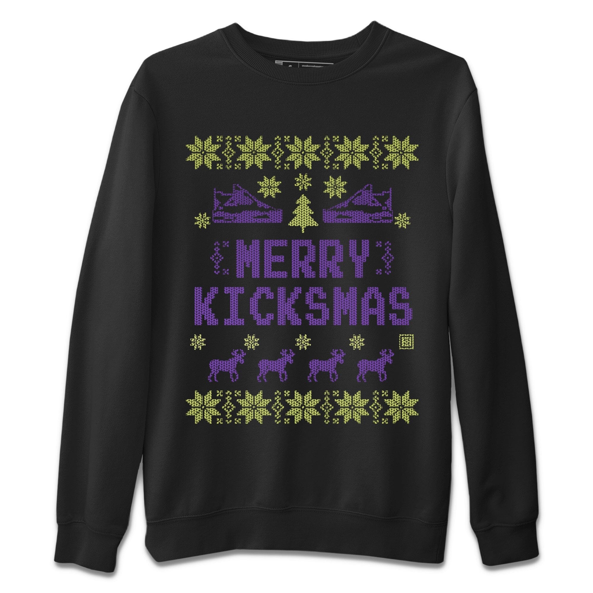 Merry Kicksmas Unisex Tops - Air Jordan 4 Canyon Purple