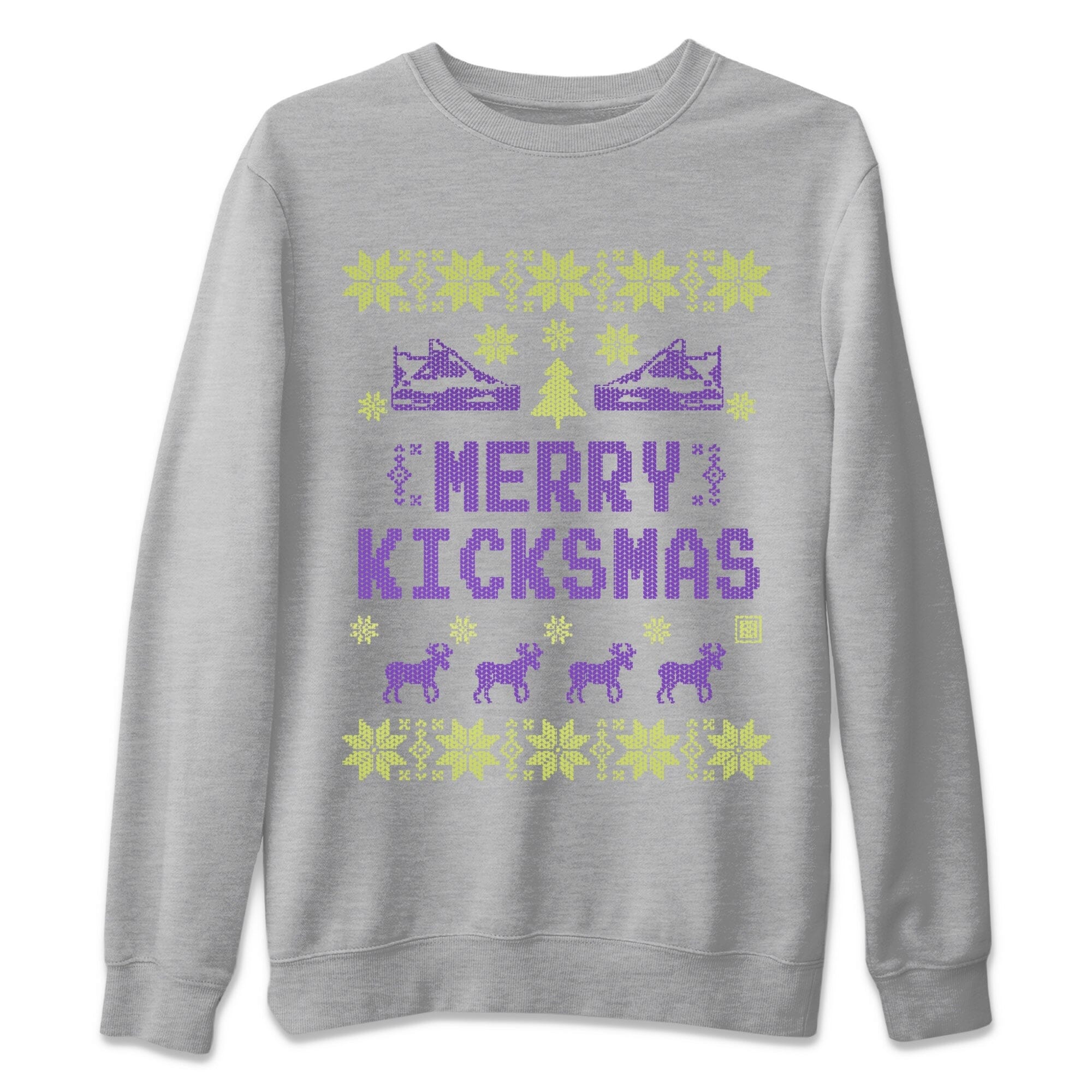 Merry Kicksmas Unisex Tops - Air Jordan 4 Canyon Purple