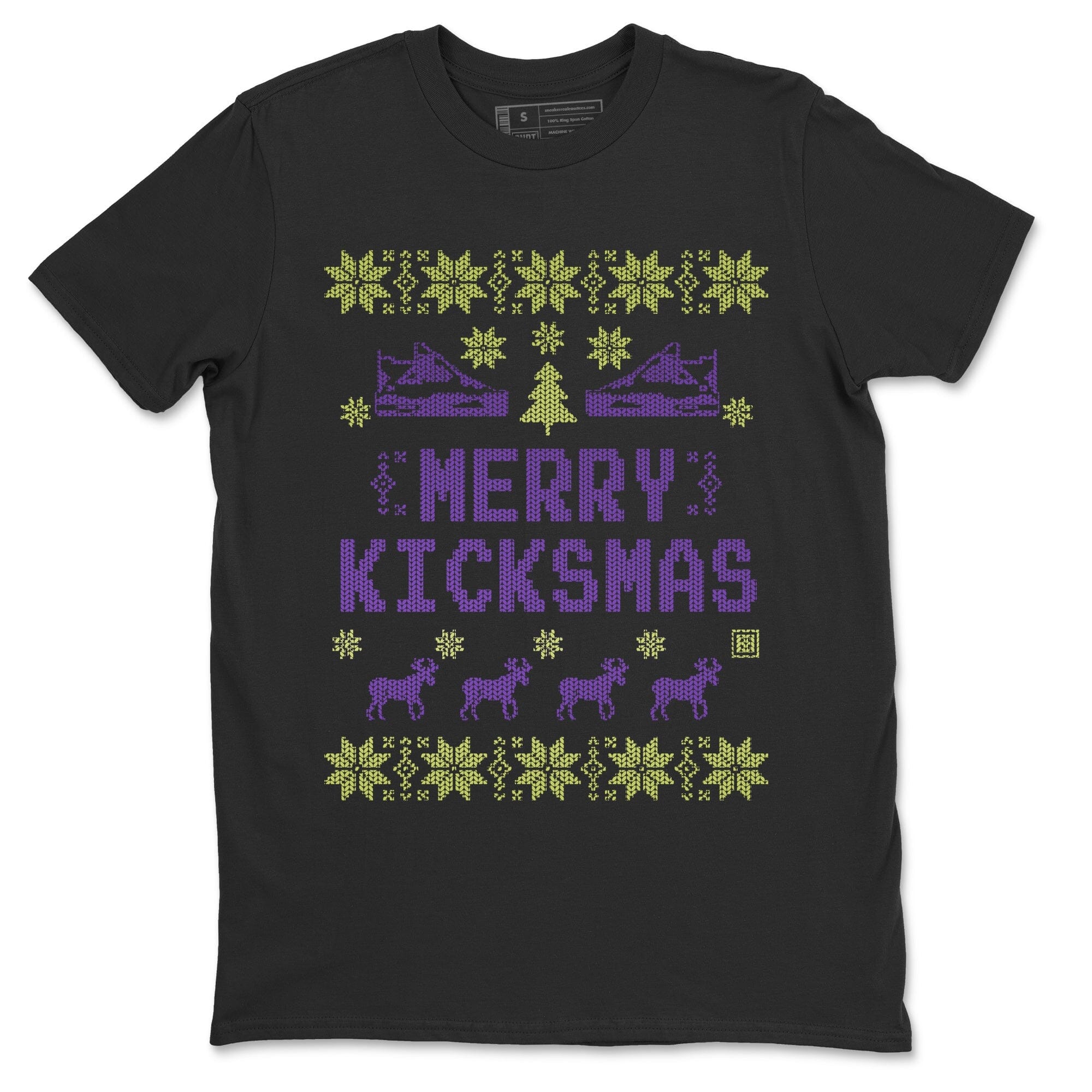Merry Kicksmas Unisex Tops - Air Jordan 4 Canyon Purple