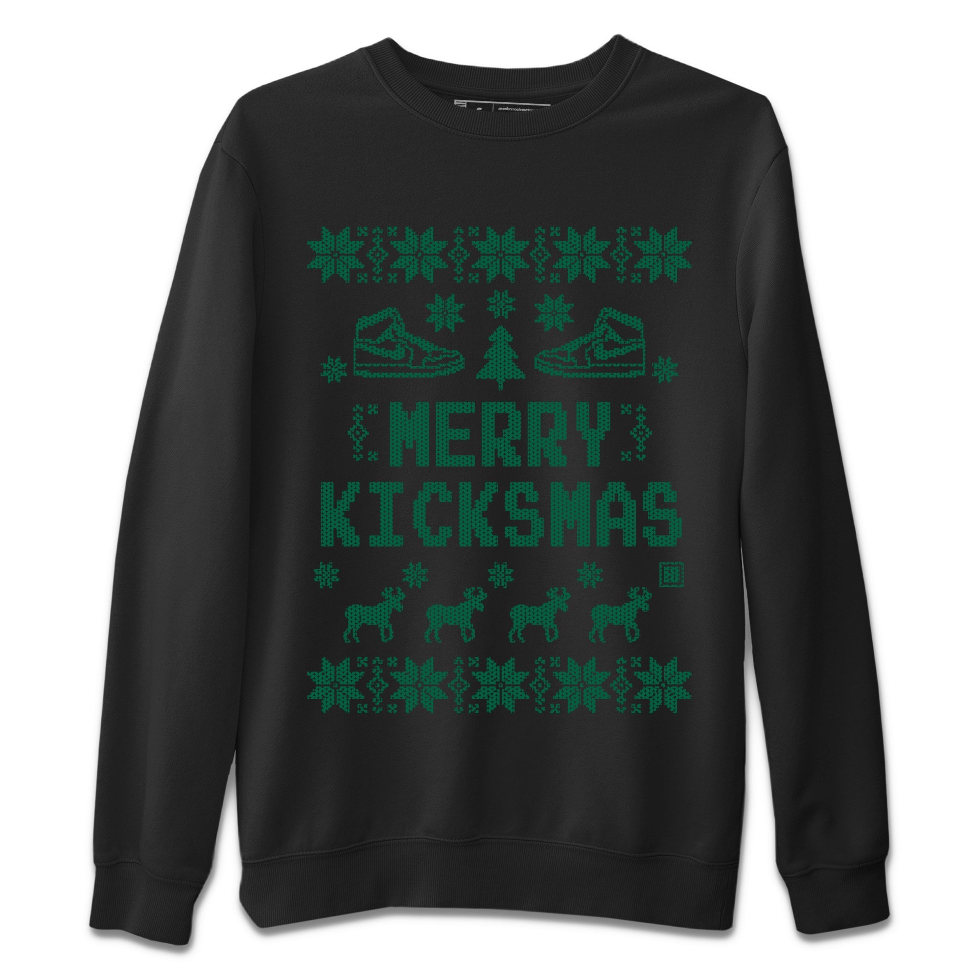 Merry Kicksmas Unisex Tops - Air Jordan 1 Gorge Green