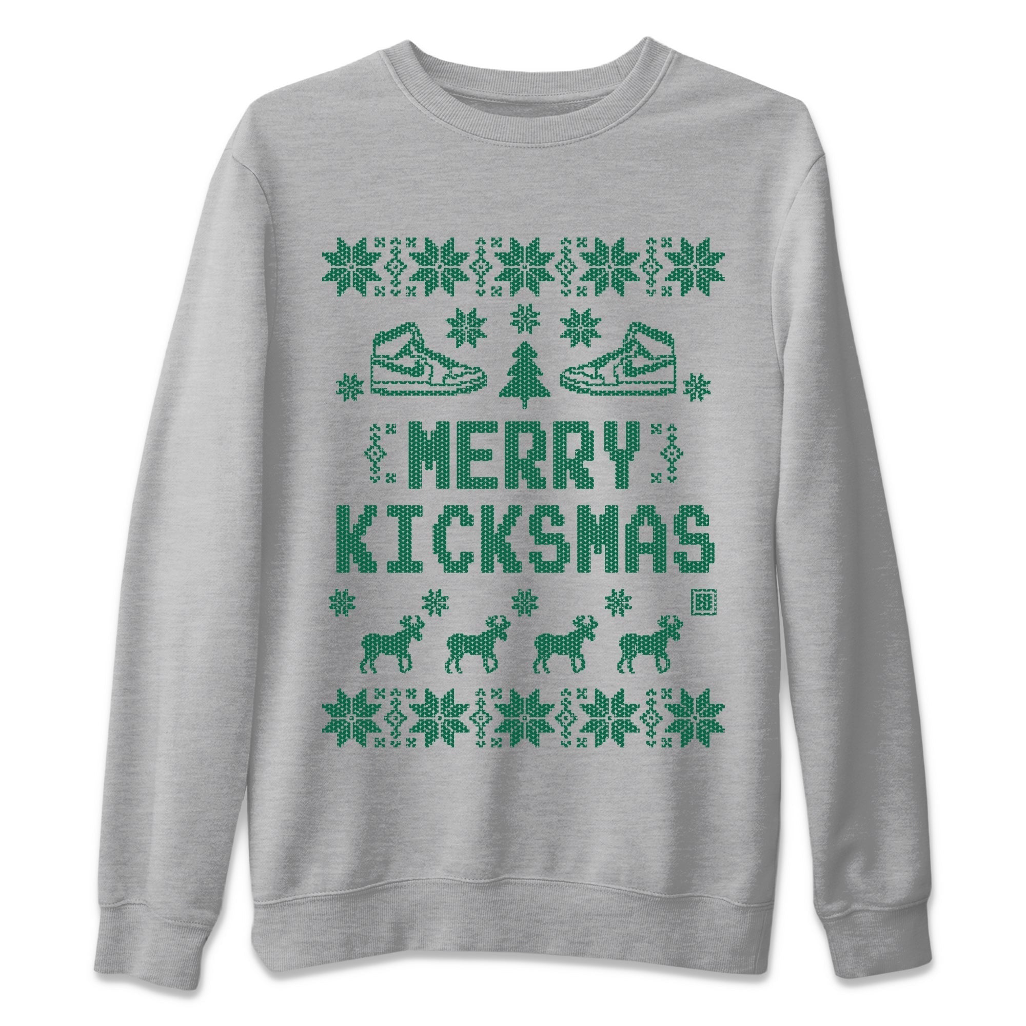 Merry Kicksmas Unisex Tops - Air Jordan 1 Gorge Green