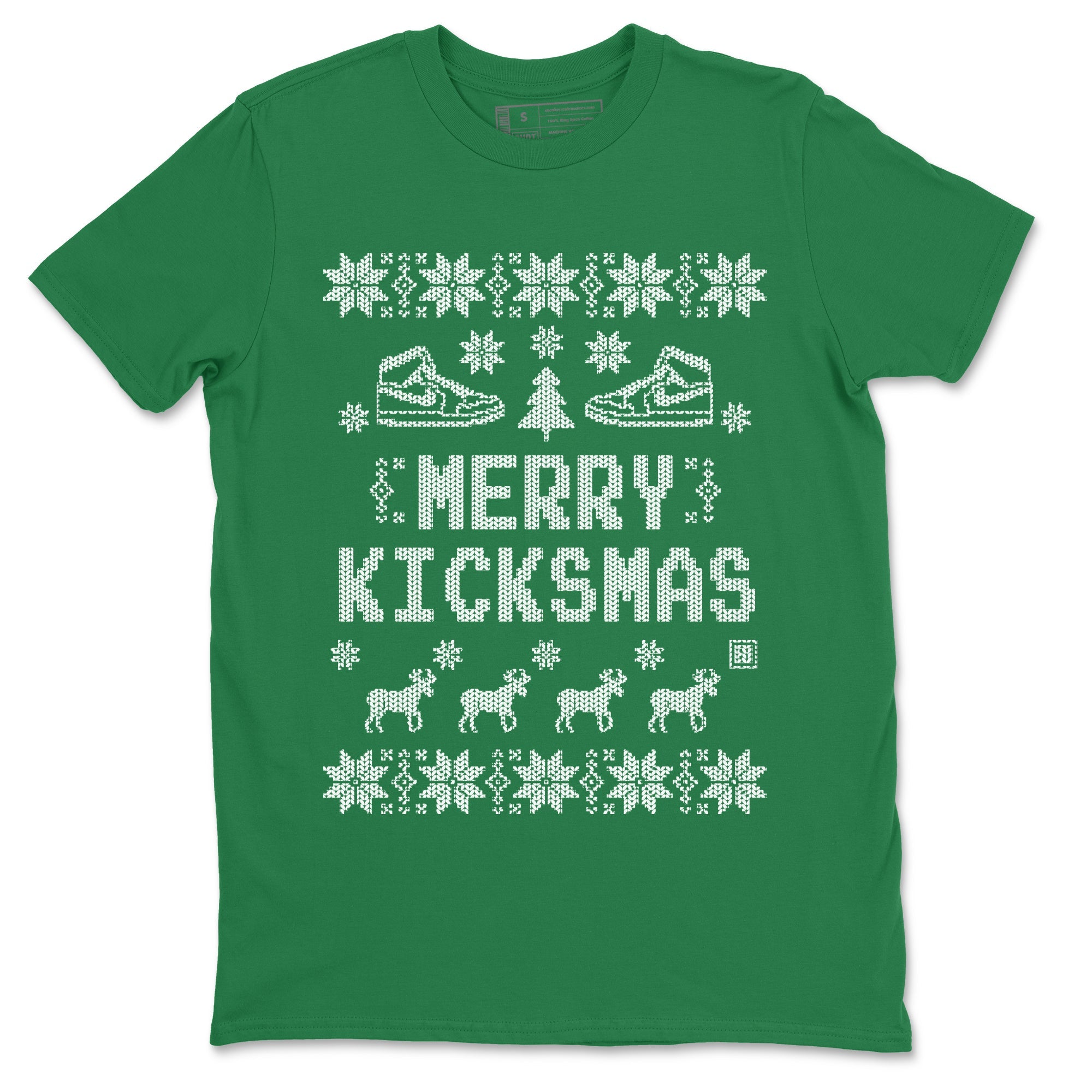 Merry Kicksmas Unisex Tops - Air Jordan 1 Gorge Green