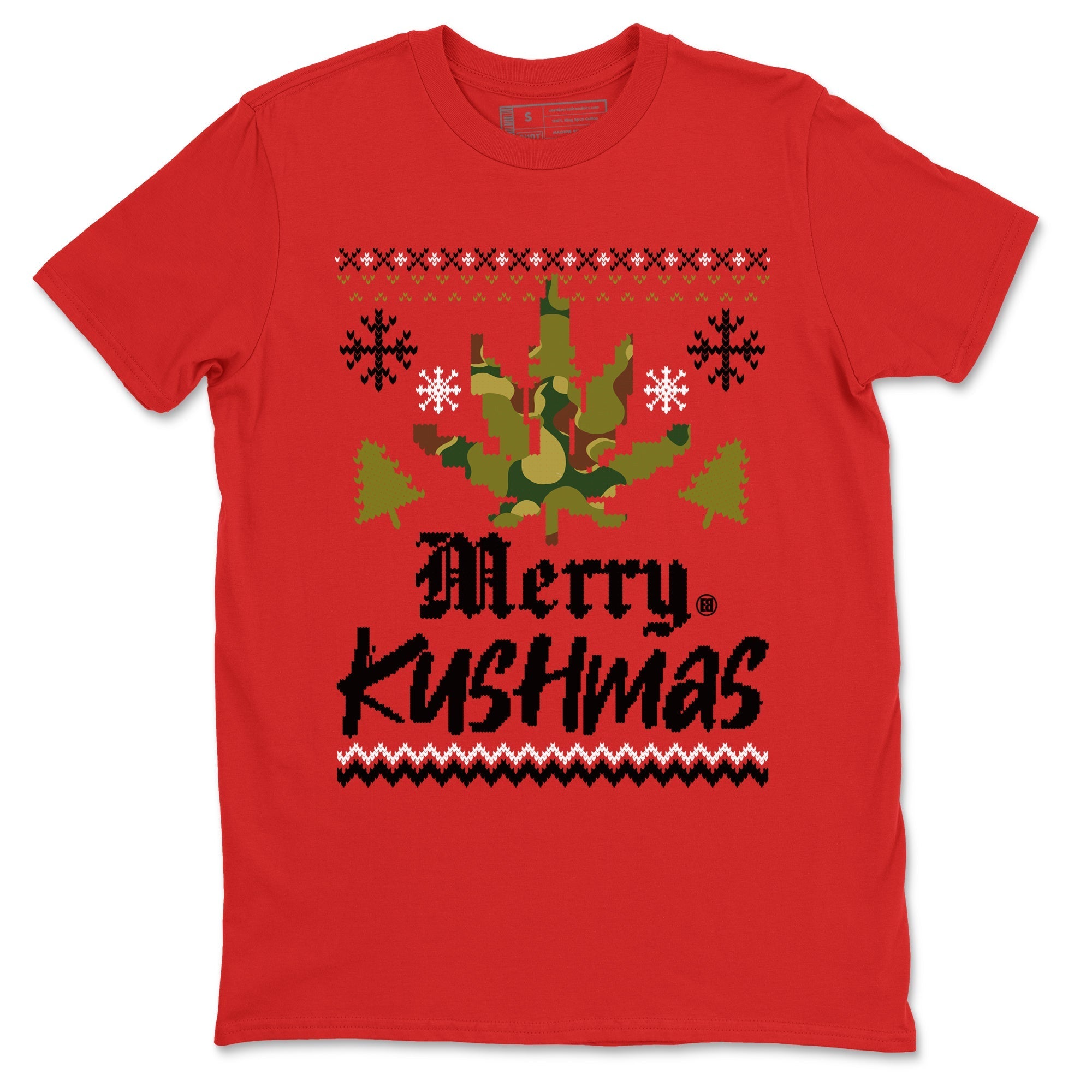 Merry Kushmas snkmatch Tees - Air Max 90 Reverse Duck Camo