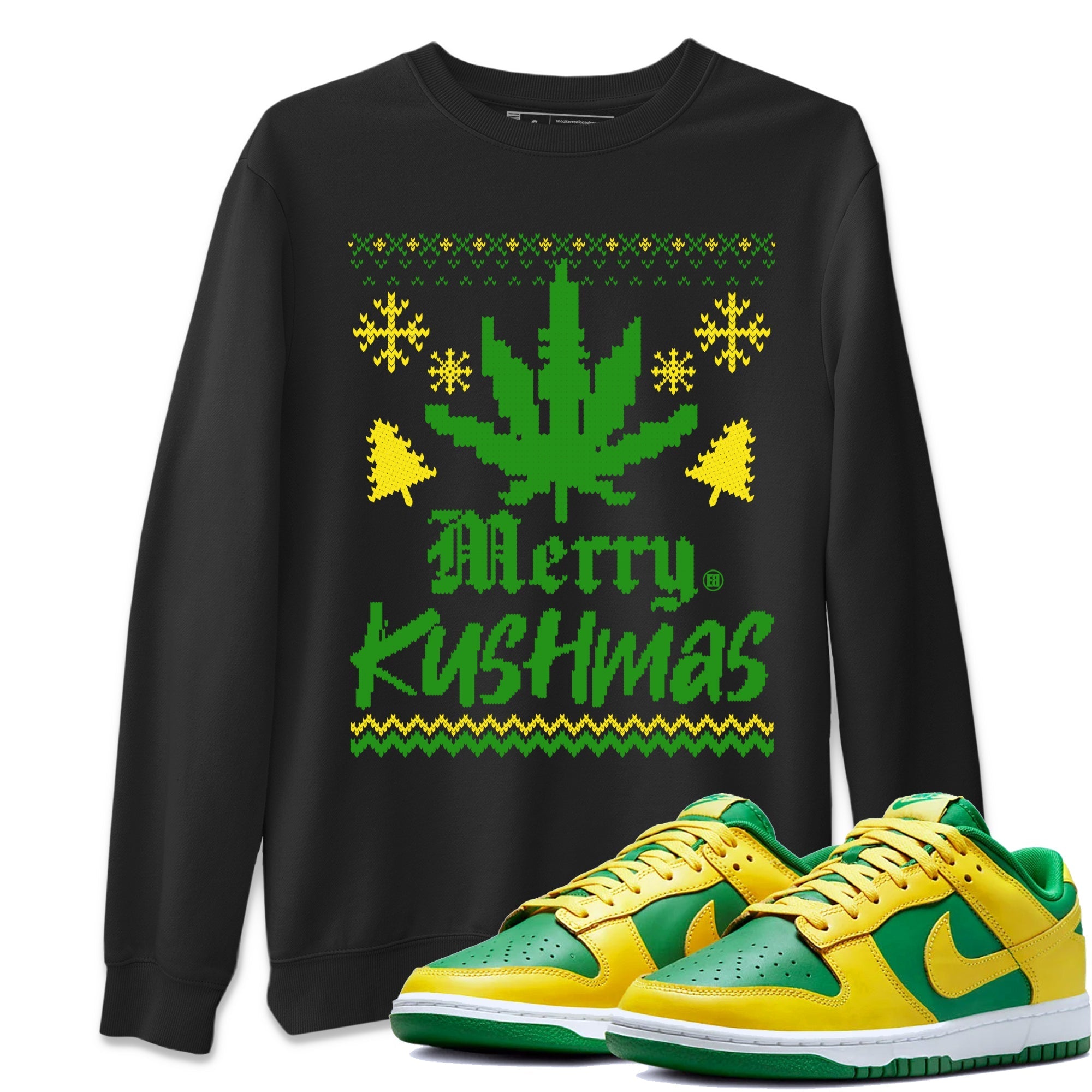 Merry Kushmas snkmatch Tees - Dunk Reverse Brazil