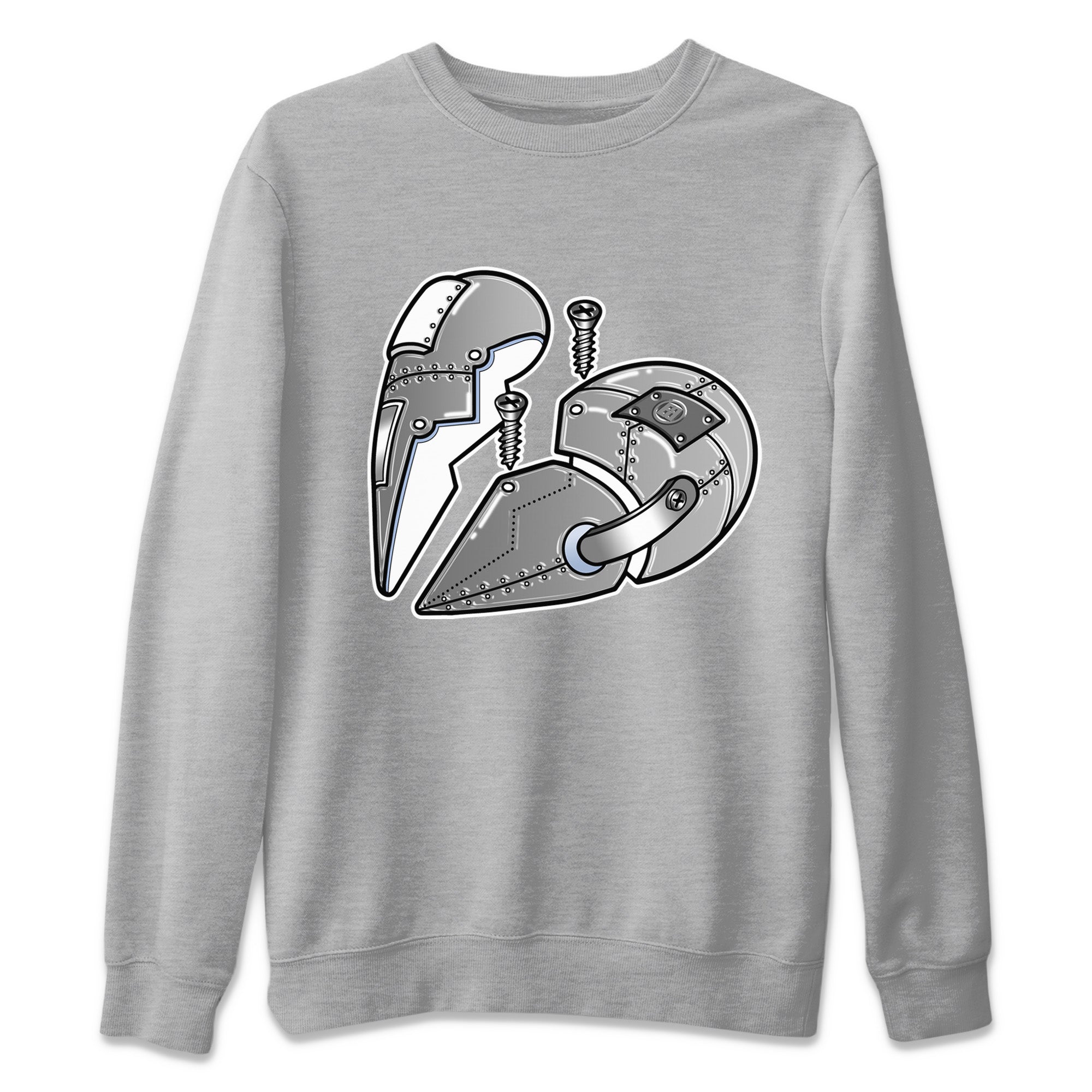 Metal Heart Unisex Tops - Air Jordan 6 Cool Grey