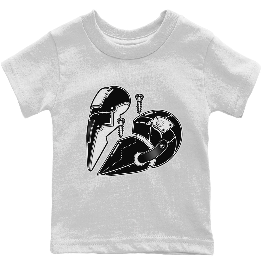 Metal Heart Kids Tops - Dunk Panda