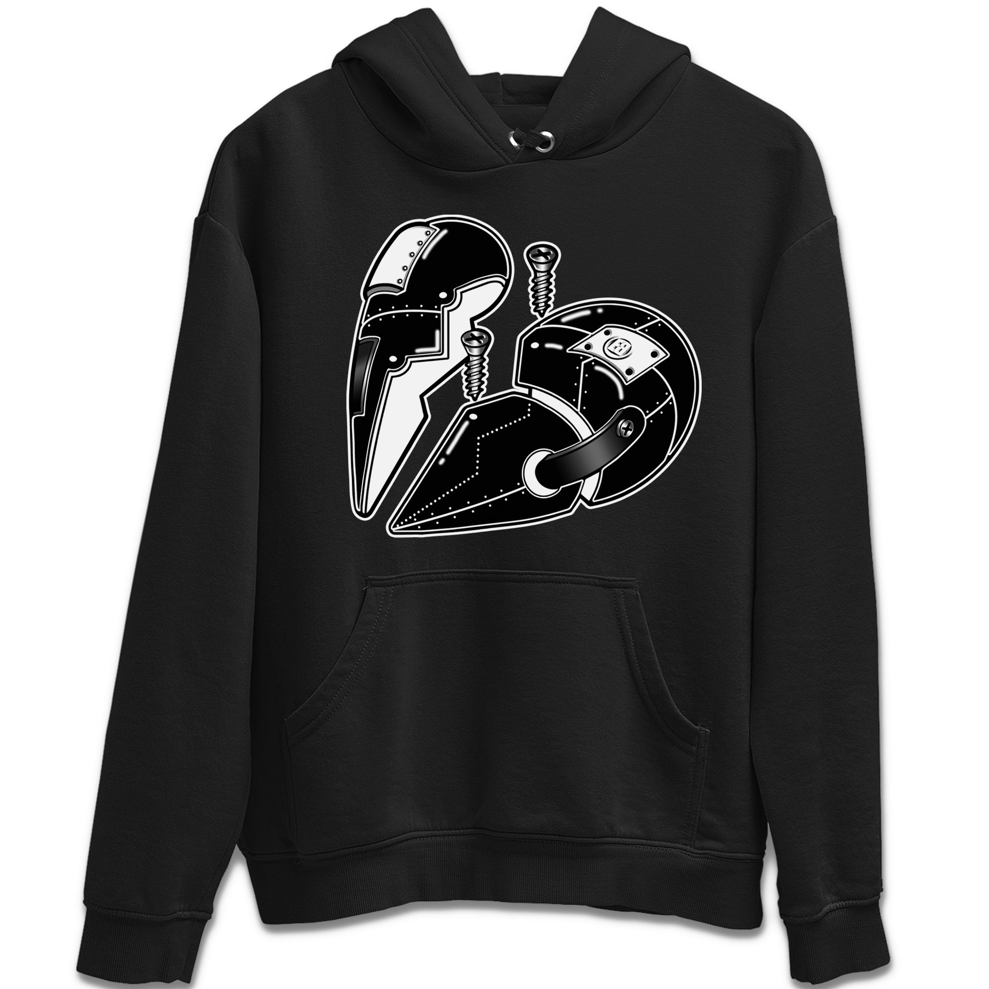 Metal Heart Unisex Tops - Dunk Panda