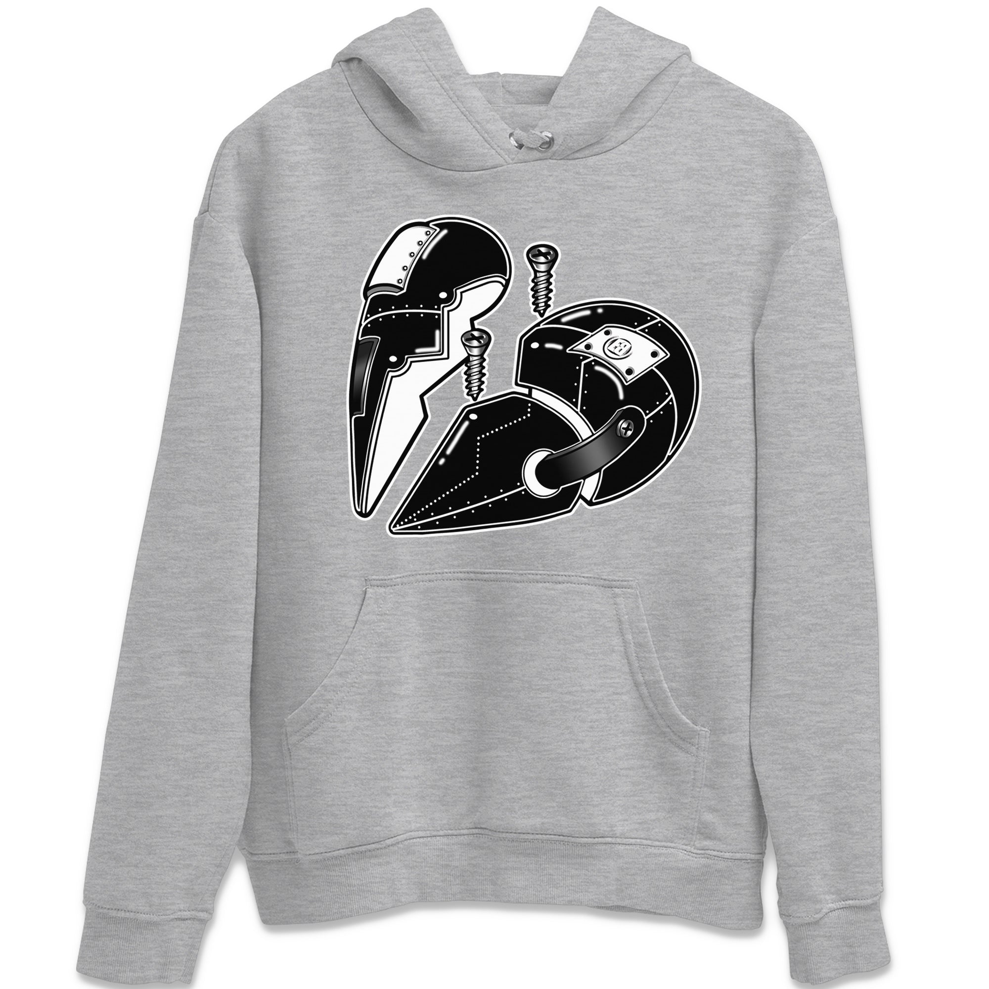 Metal Heart Unisex Tops - Dunk Panda