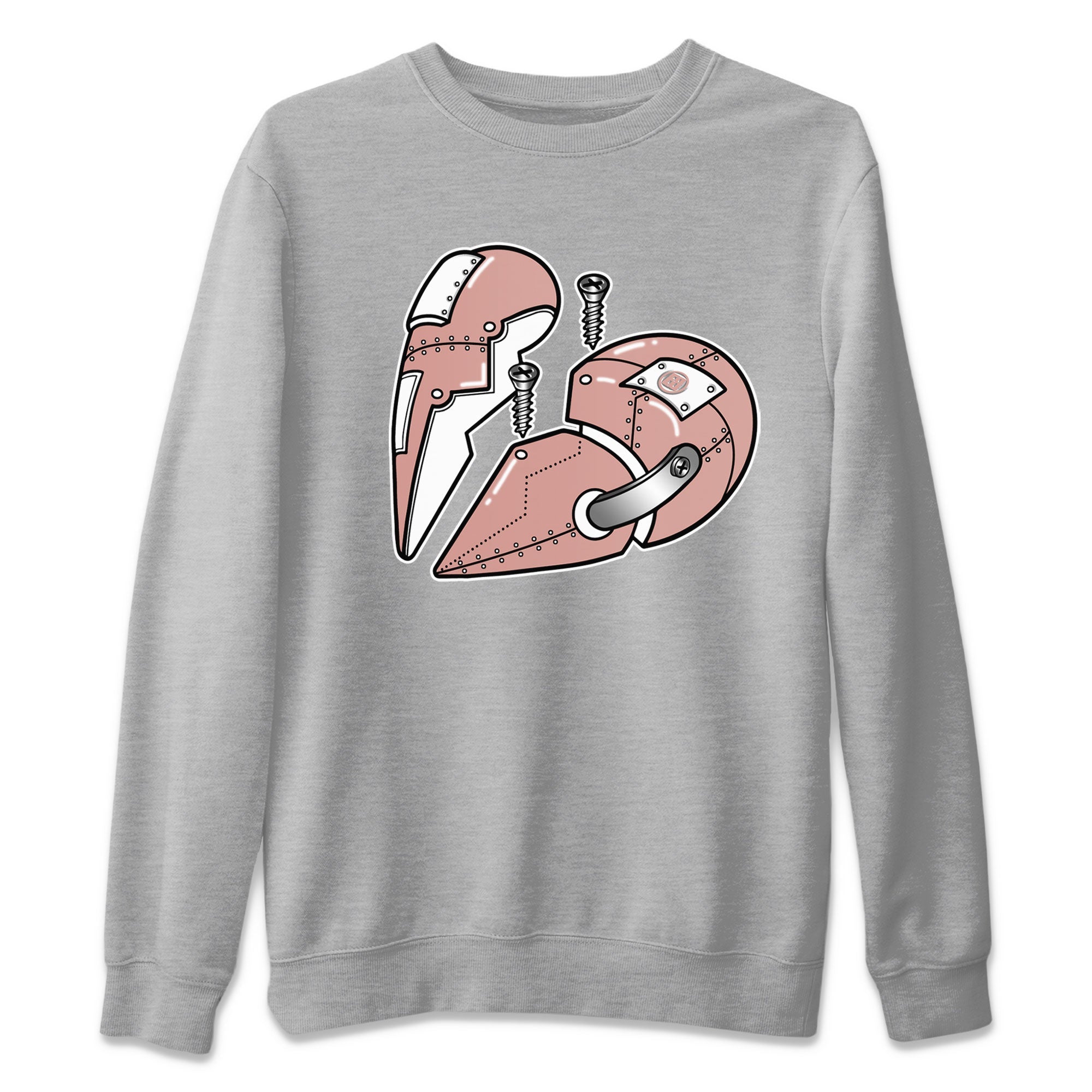 Metal Heart snkmatch Tee - Dunk Rose Whisper