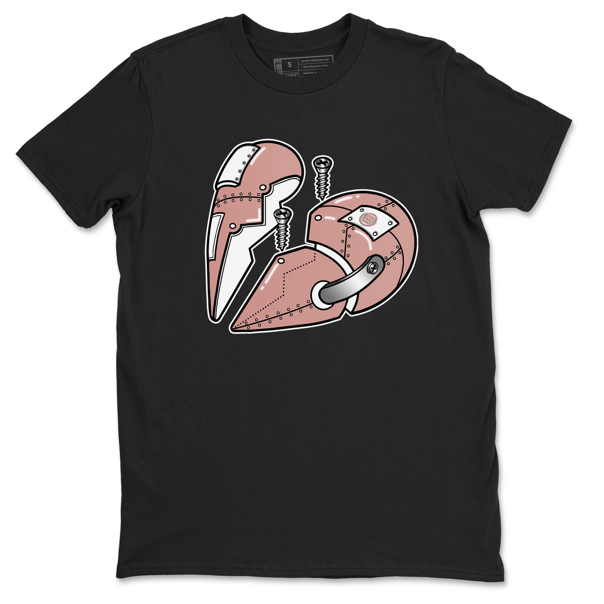 Metal Heart snkmatch Tee - Dunk Rose Whisper