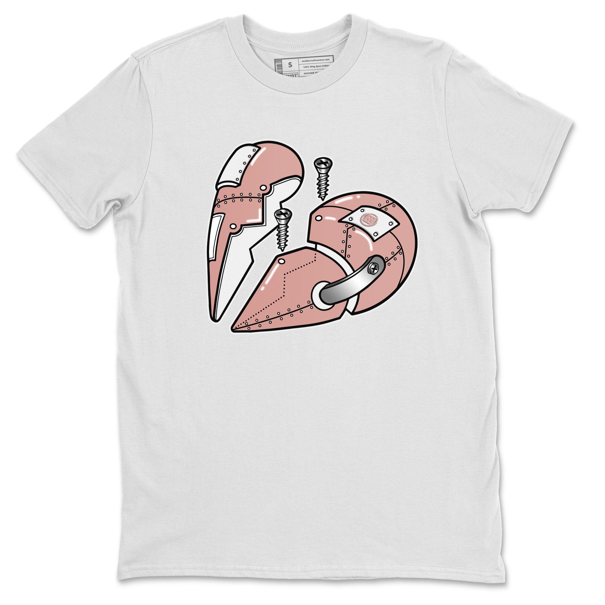Metal Heart snkmatch Tee - Dunk Rose Whisper