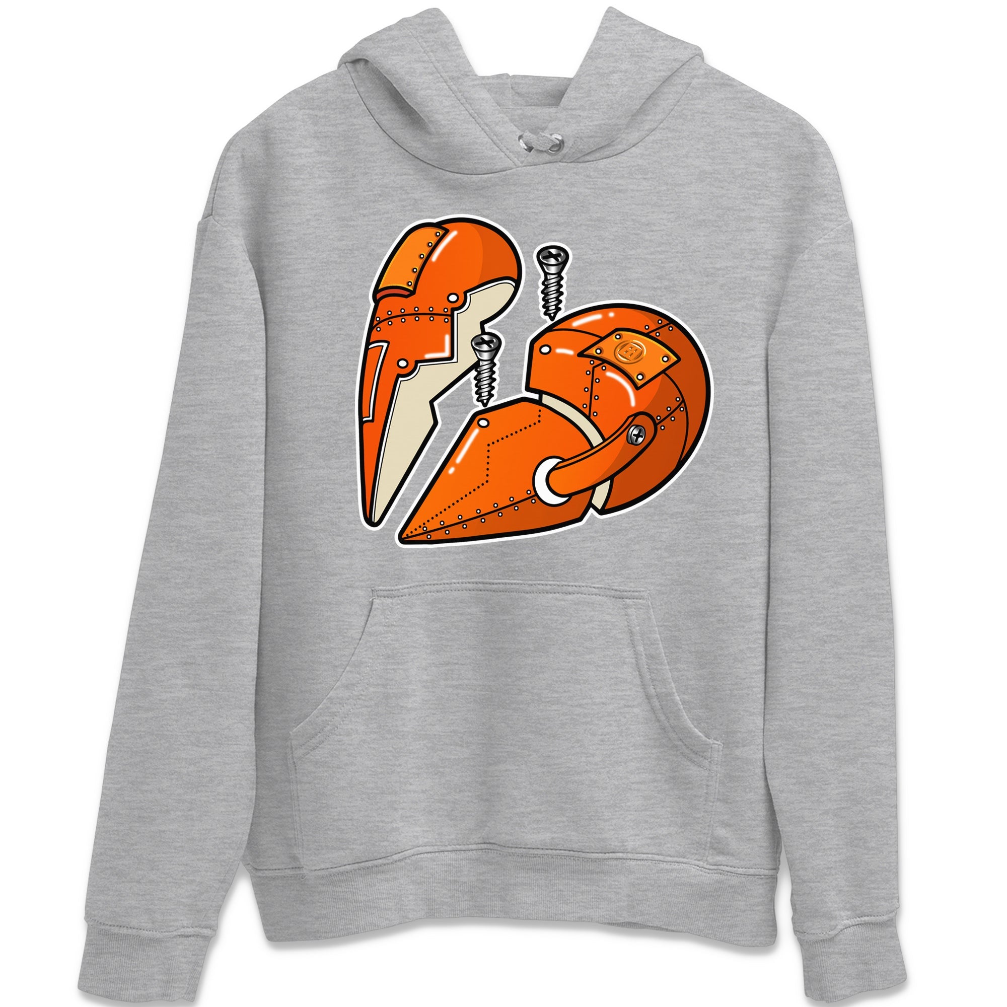 Metal Heart Unisex Tops - Air Jordan 1 Starfish