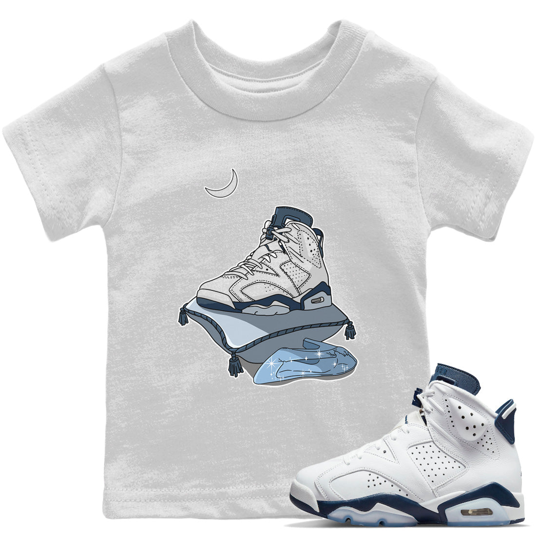 Midnight Shoes Kids Tops - Air Jordan 6 Midnight Navy