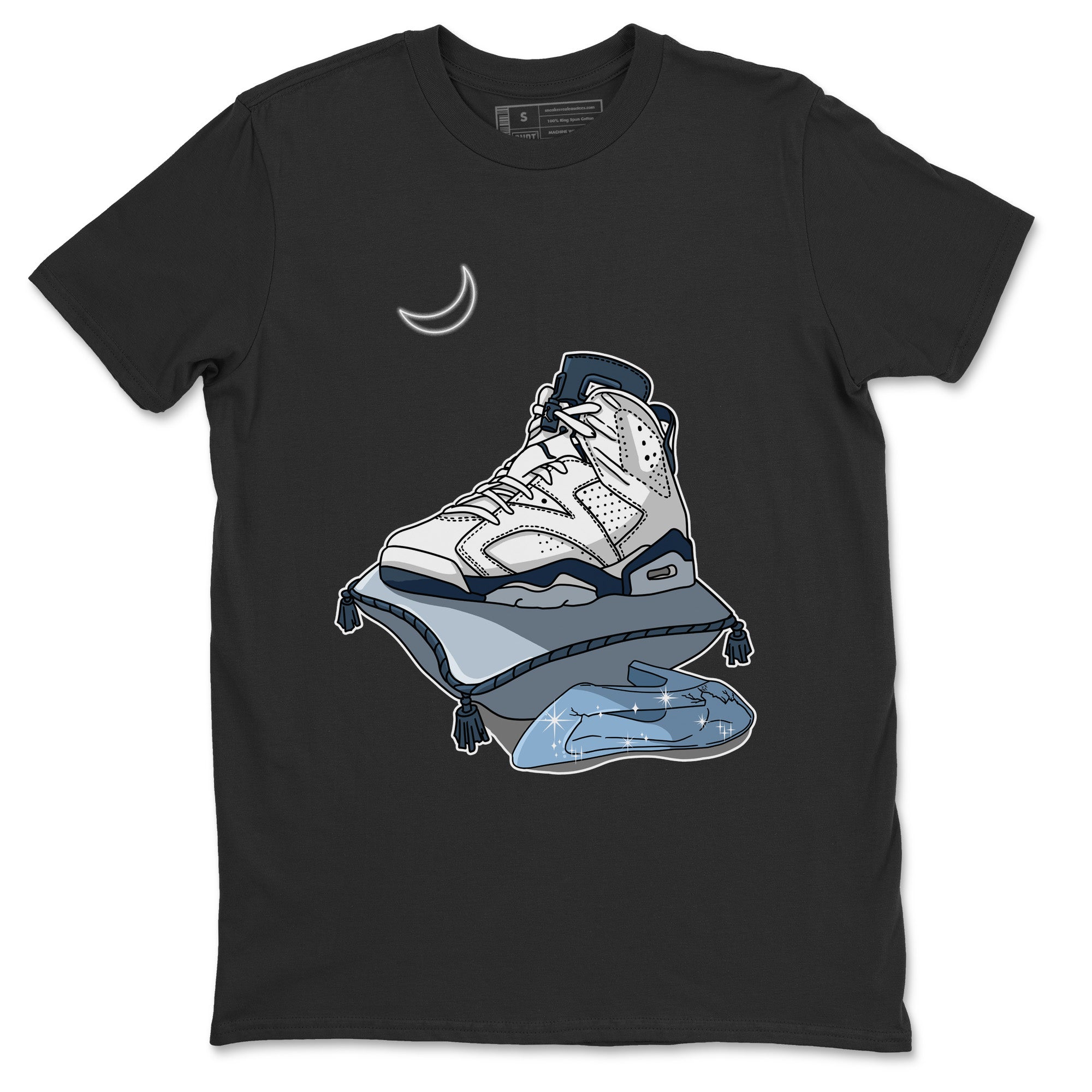 Midnight Shoes Unisex Tops - Air Jordan 6 Midnight Navy