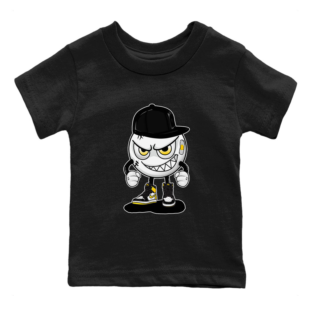 Mischief snkmatch Tees Kids - Air Jordan 1 Yellow Ochre
