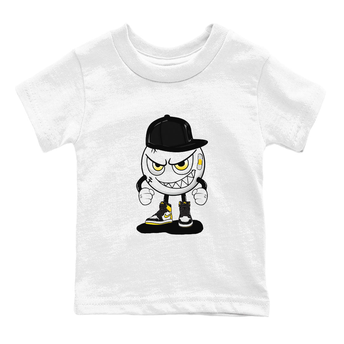 Mischief snkmatch Tees Kids - Air Jordan 1 Yellow Ochre