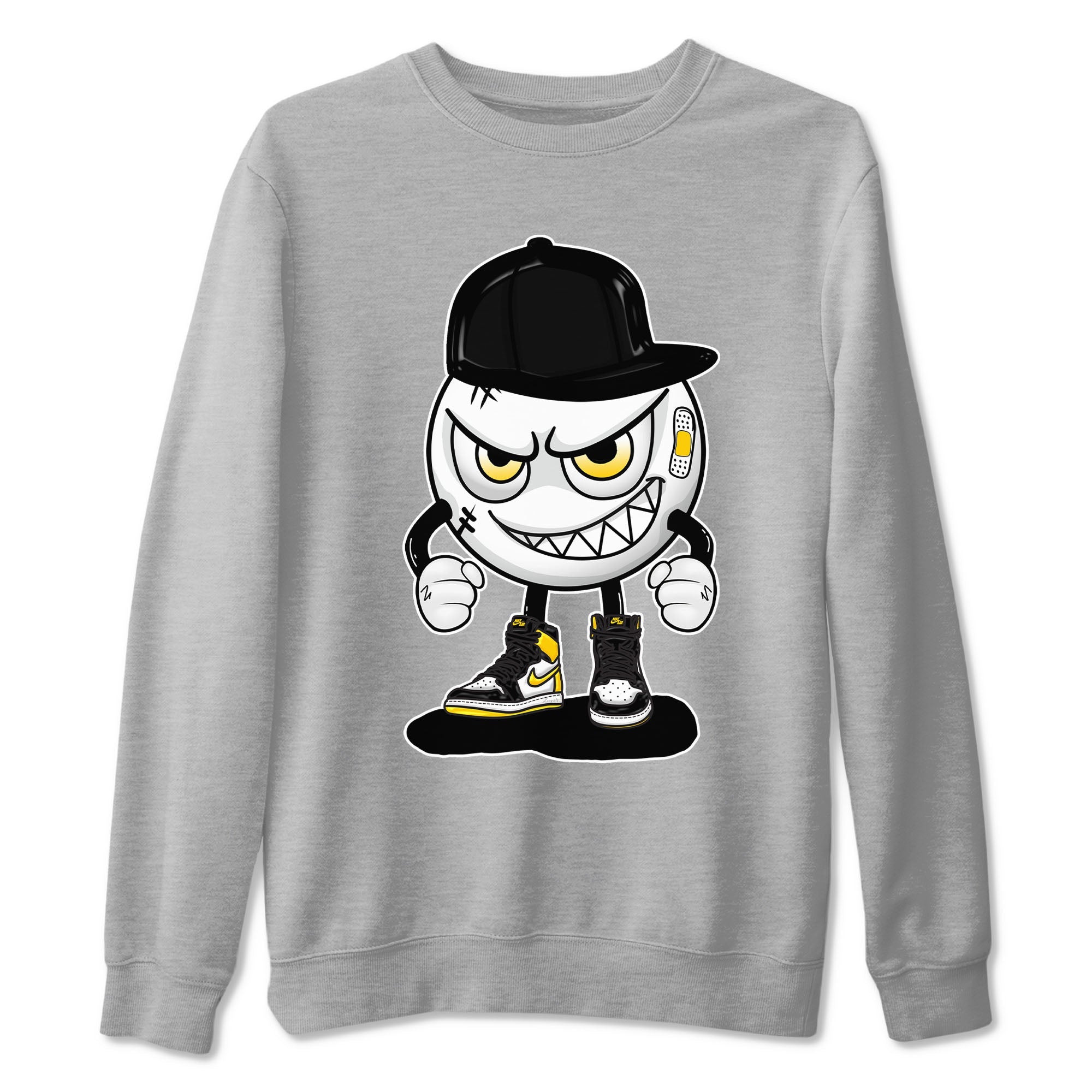 Mischief snkmatch Tees - Air Jordan 1 Yellow Ochre
