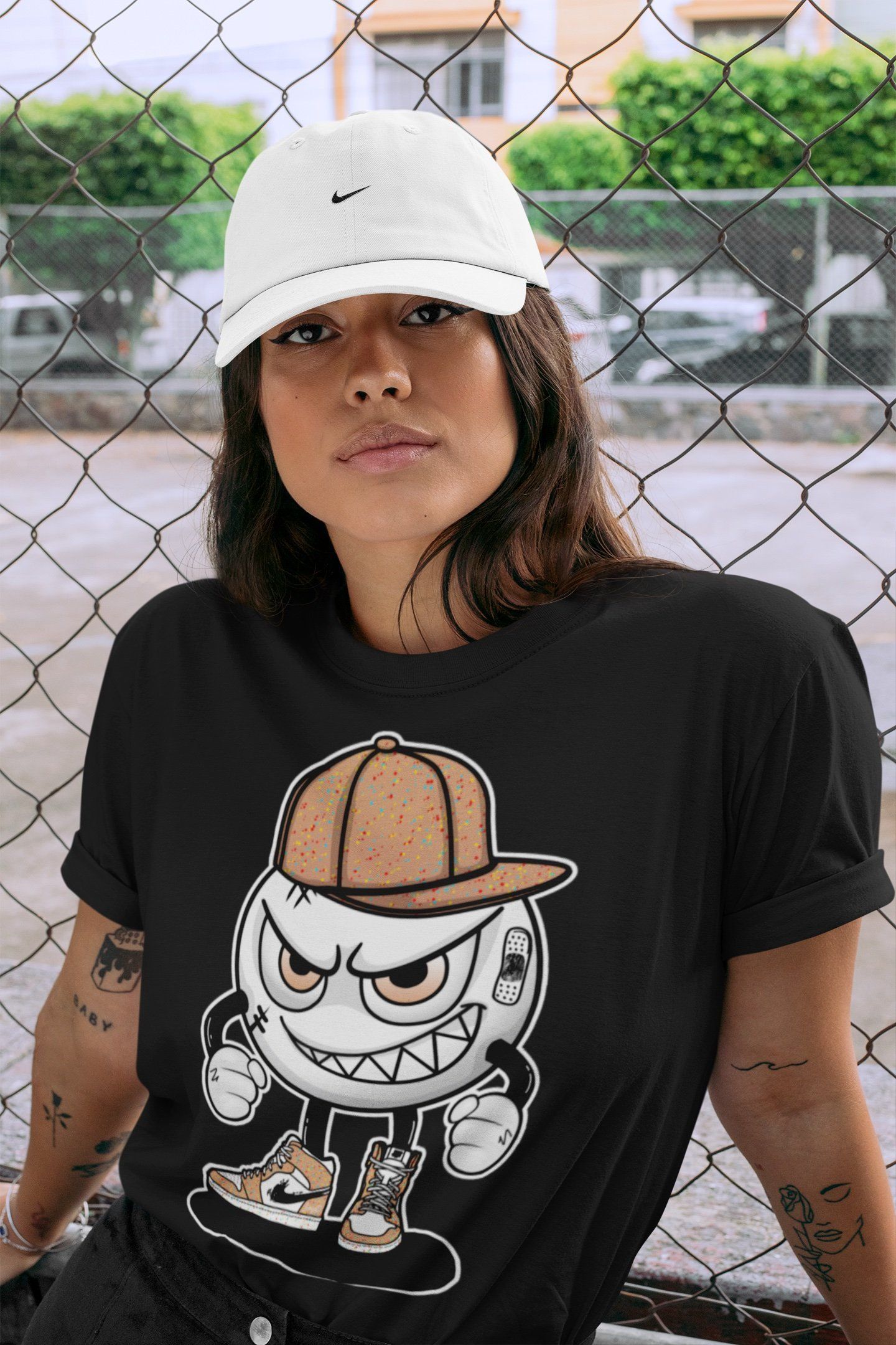 Mischief Unisex Tops - Air Jordan 1 Brushstroke