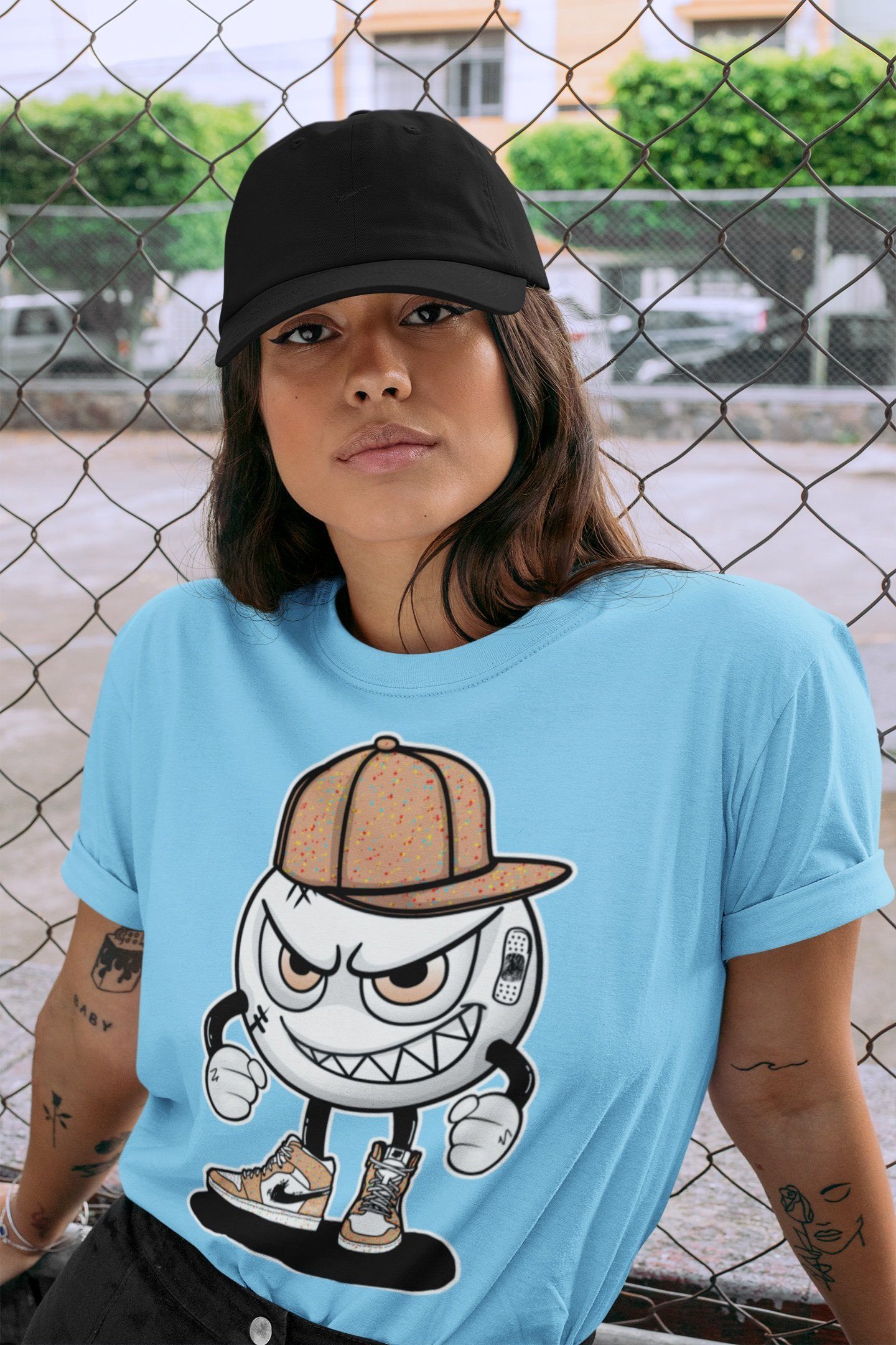 Mischief Unisex Tops - Air Jordan 1 Brushstroke