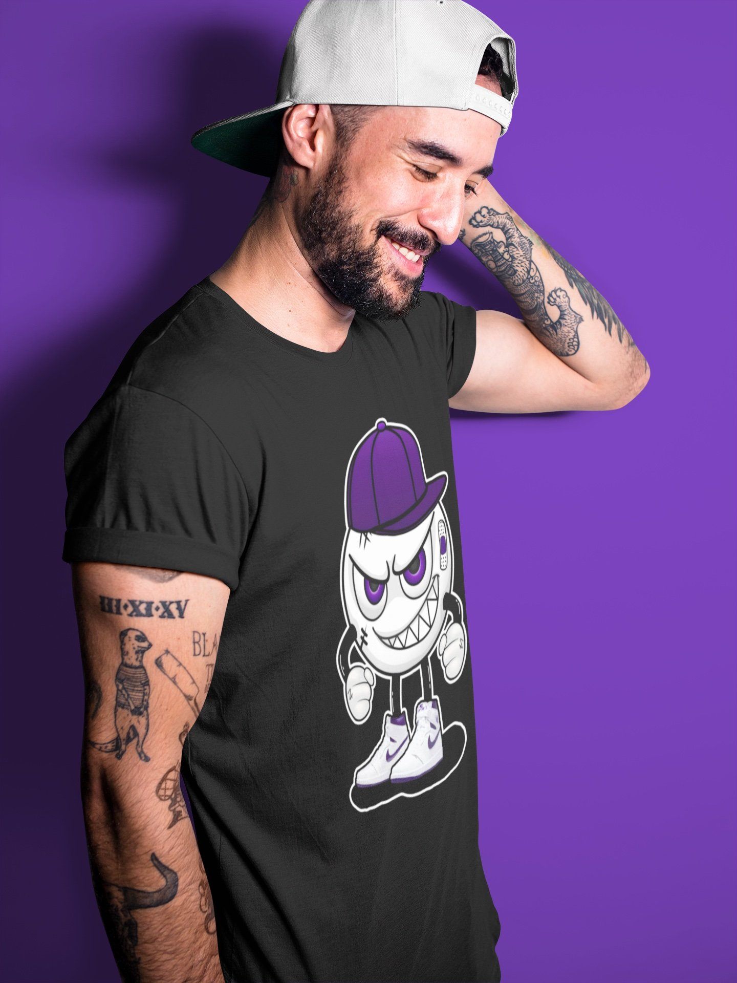 Mischief Unisex Tops - Air Jordan 1 WMNS Court Purple