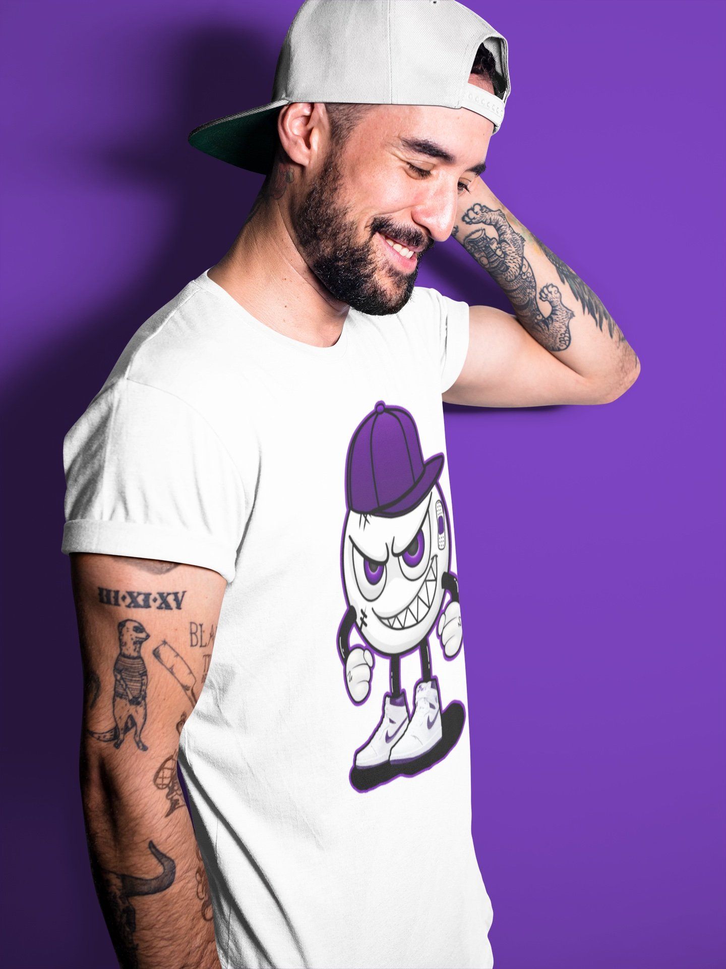 Mischief Unisex Tops - Air Jordan 1 WMNS Court Purple