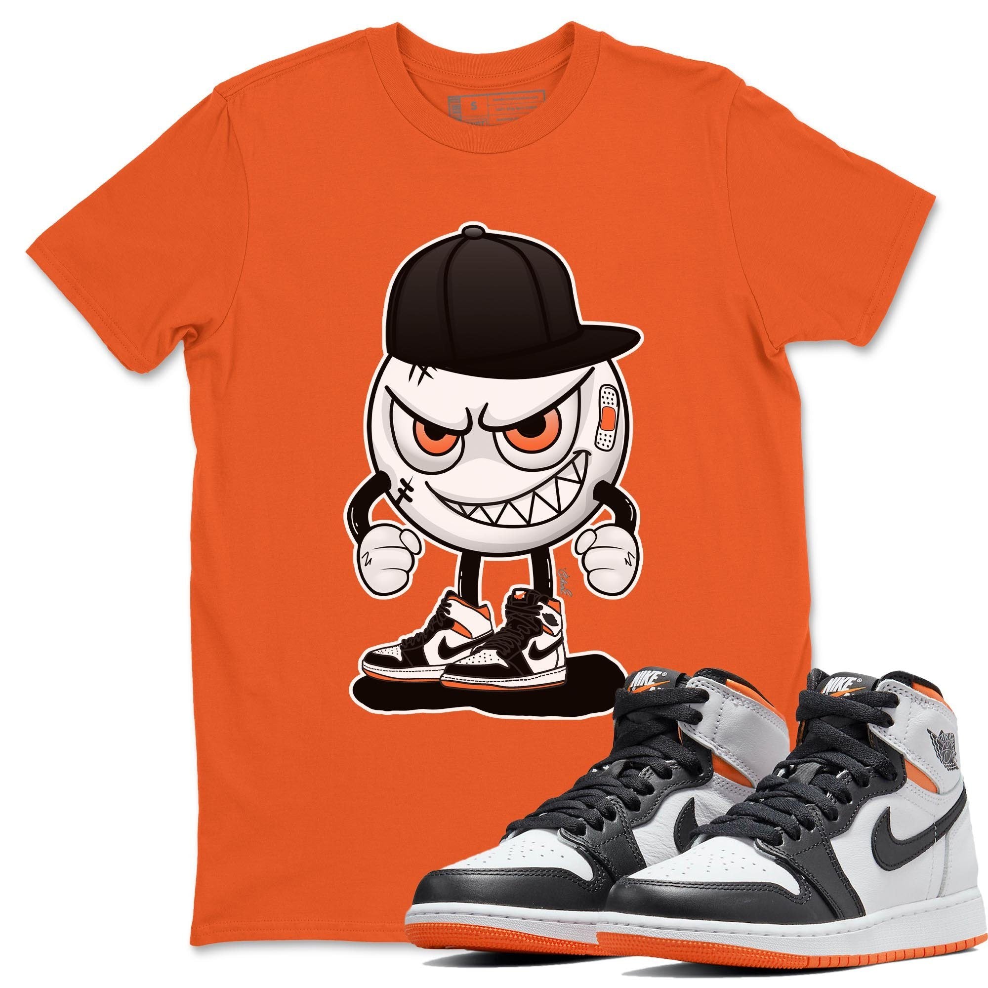 Mischief Unisex Tops - Air Jordan 1 Electro Orange