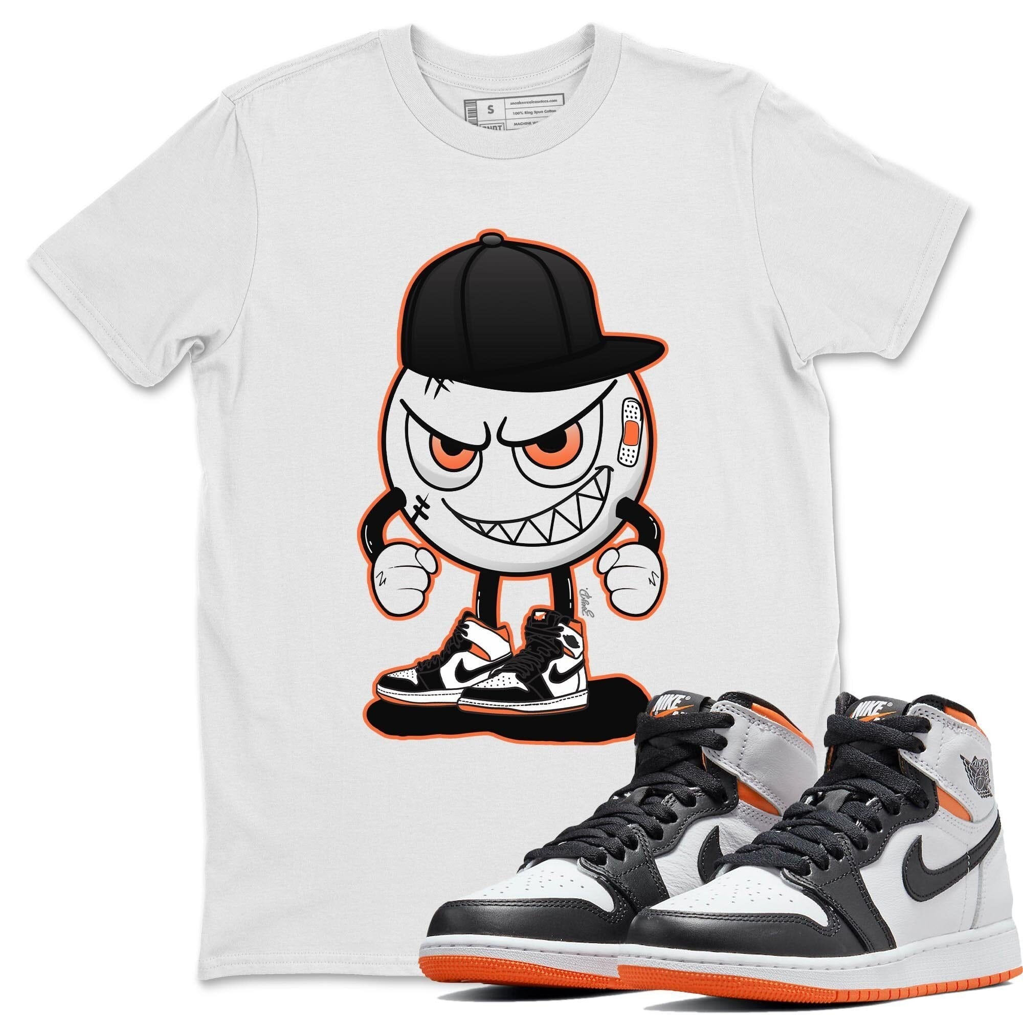 Mischief Unisex Tops - Air Jordan 1 Electro Orange