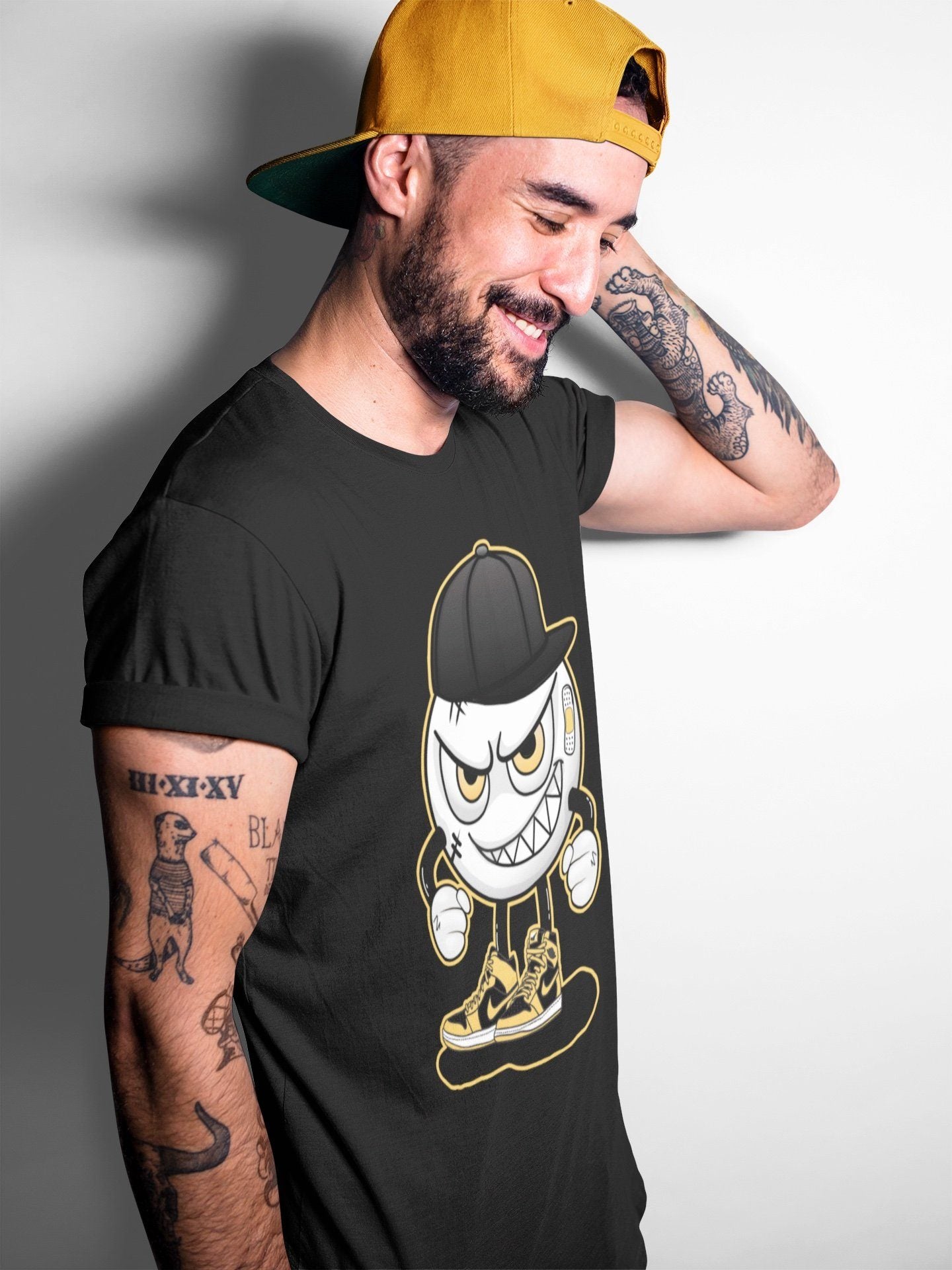 Mischief Unisex Tops - Air Jordan 1 Pollen