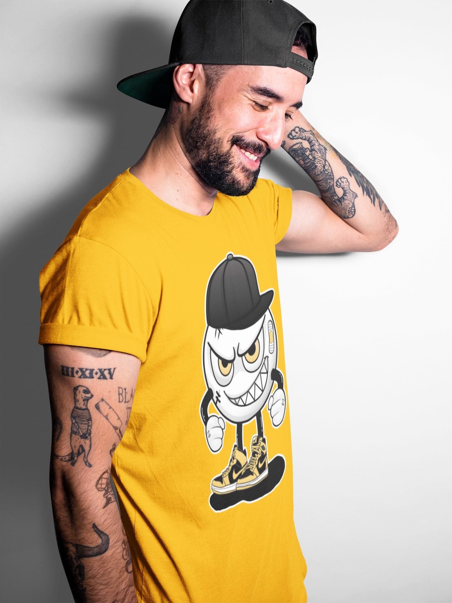 Mischief Unisex Tops - Air Jordan 1 Pollen