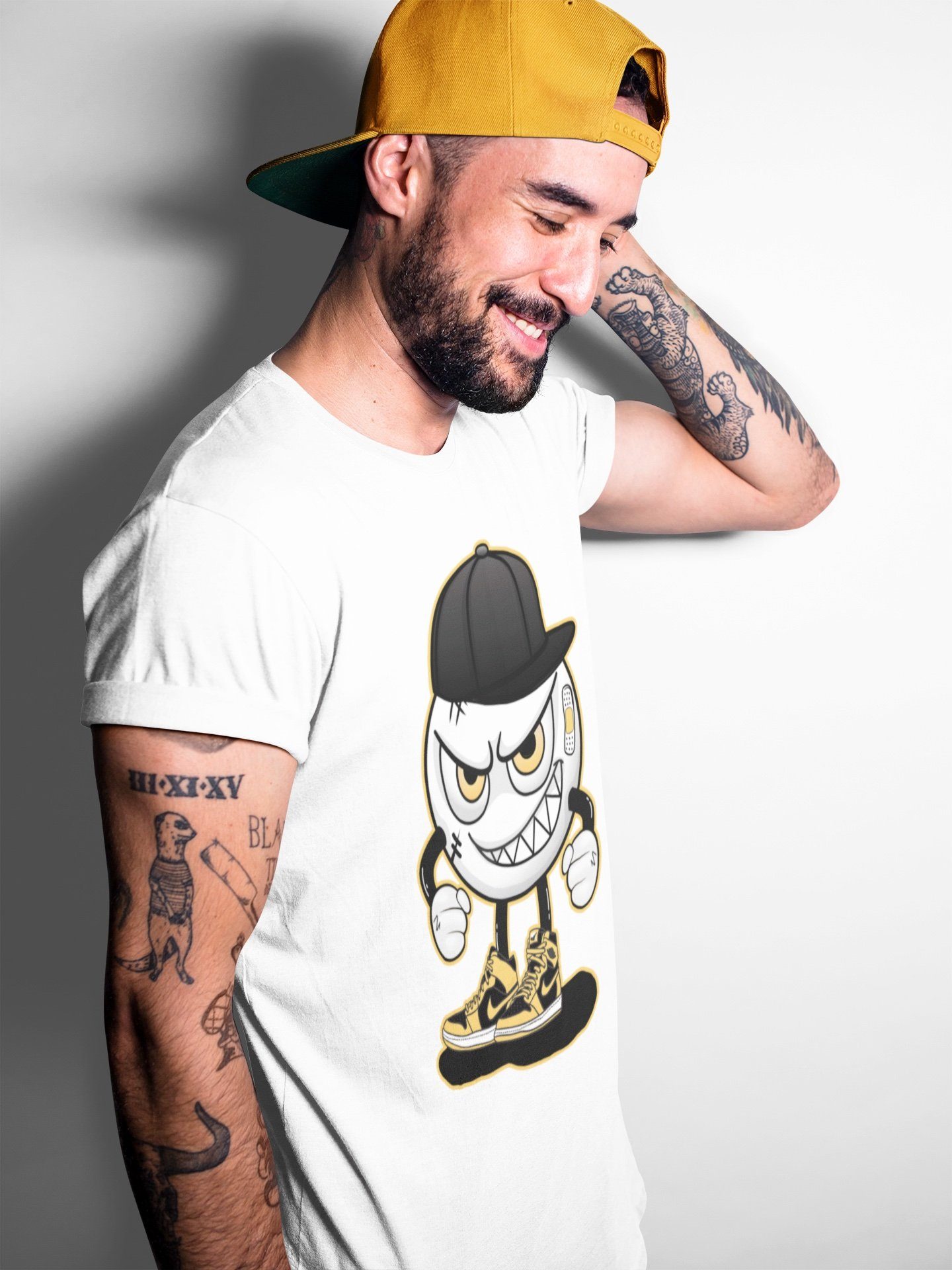 Mischief Unisex Tops - Air Jordan 1 Pollen