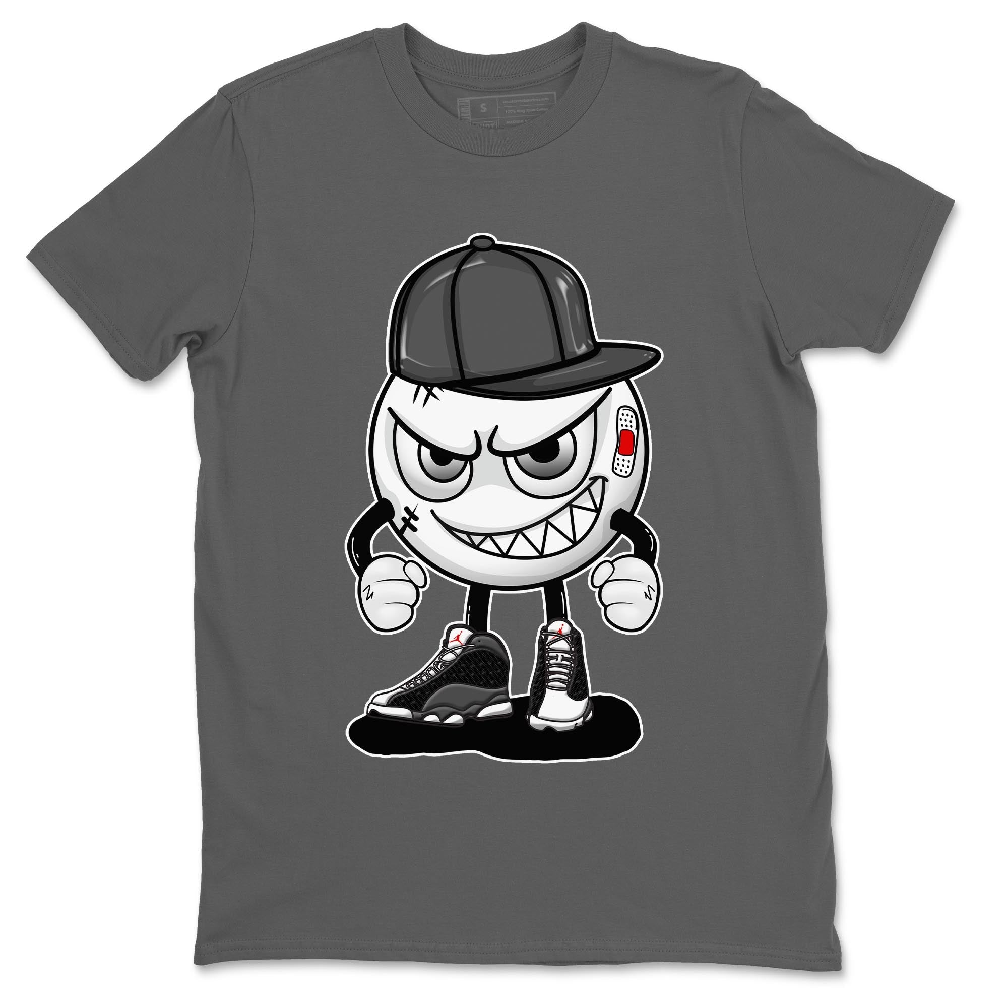 Mischief Unisex Tops - Air Jordan 13 Black Flint