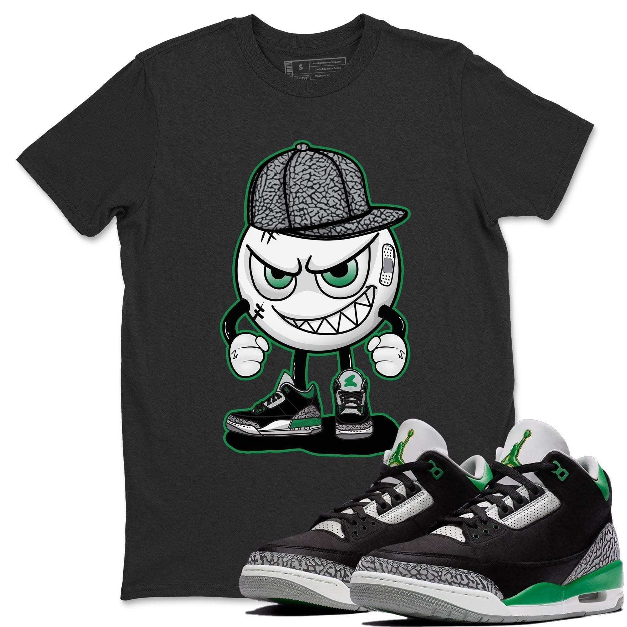 Mischief Unisex Tops - Air Jordan 3 Pine Green