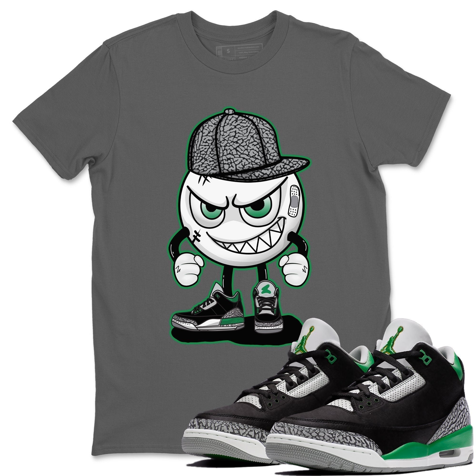 Mischief Unisex Tops - Air Jordan 3 Pine Green