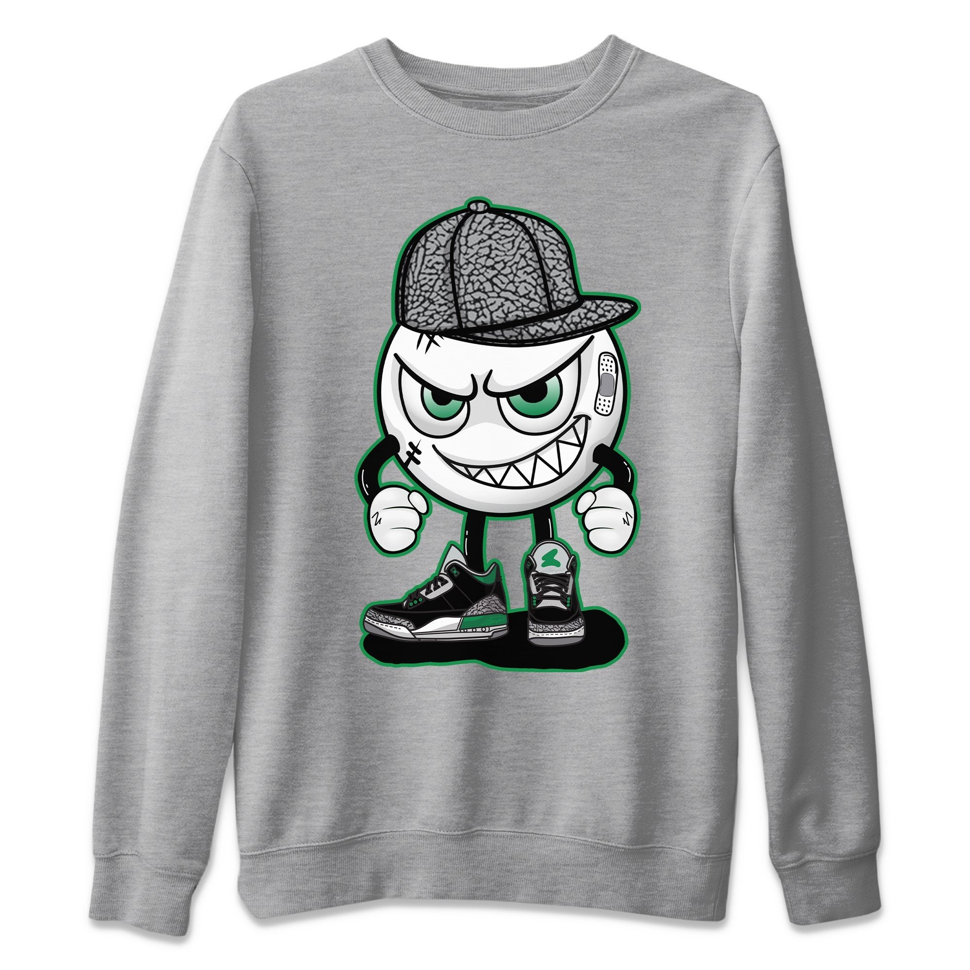 Mischief Unisex Tops - Air Jordan 3 Pine Green