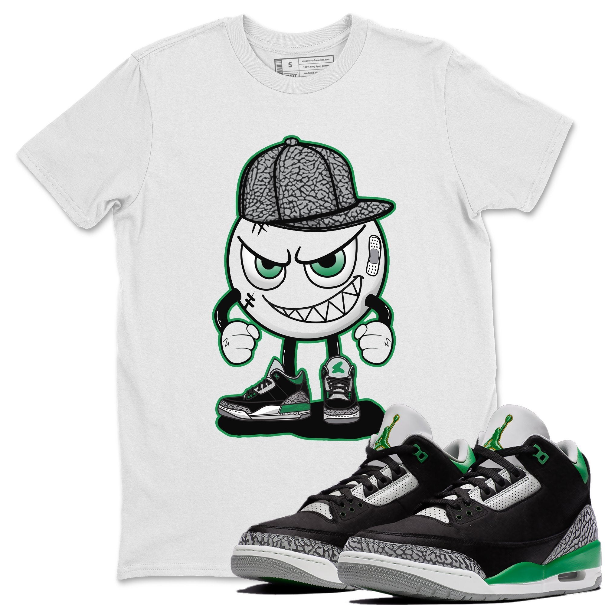 Mischief Unisex Tops - Air Jordan 3 Pine Green