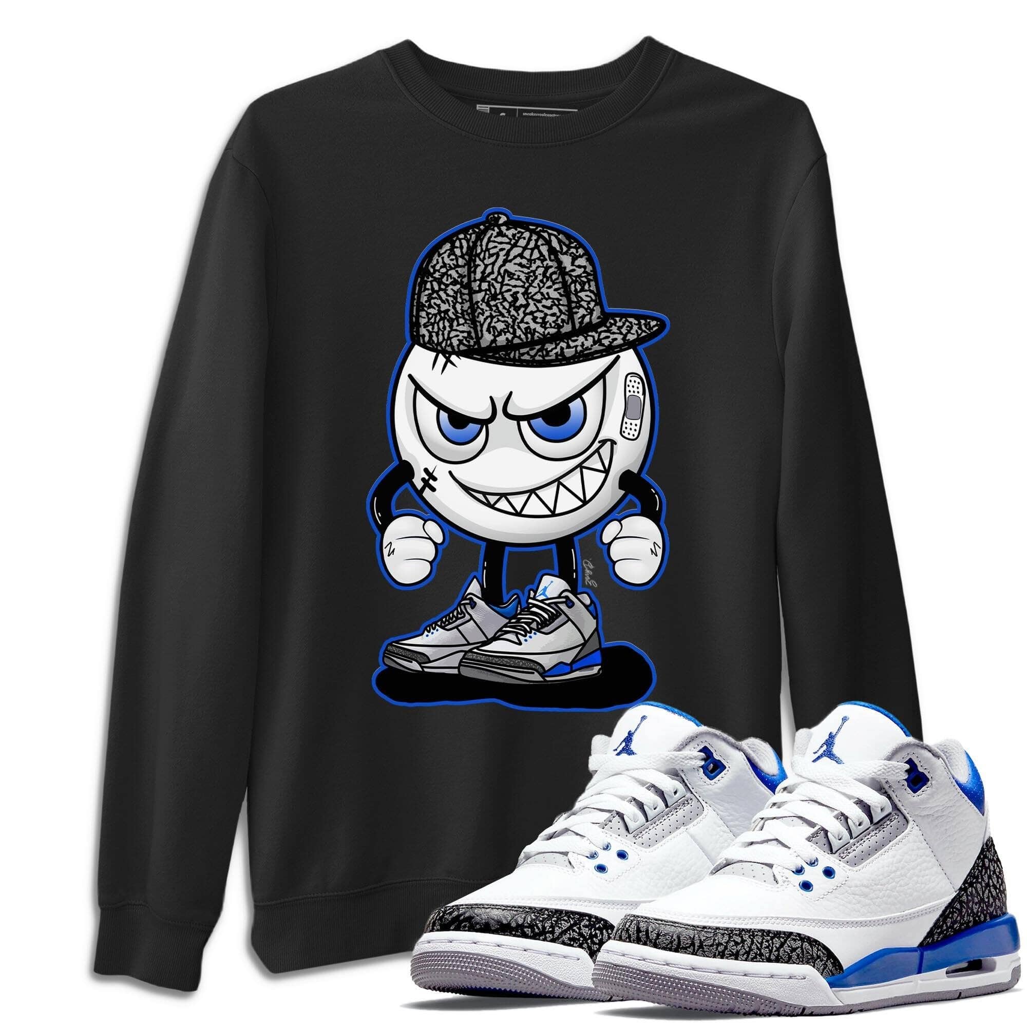 Mischief Unisex Tops - Air Jordan 3 Racer Blue
