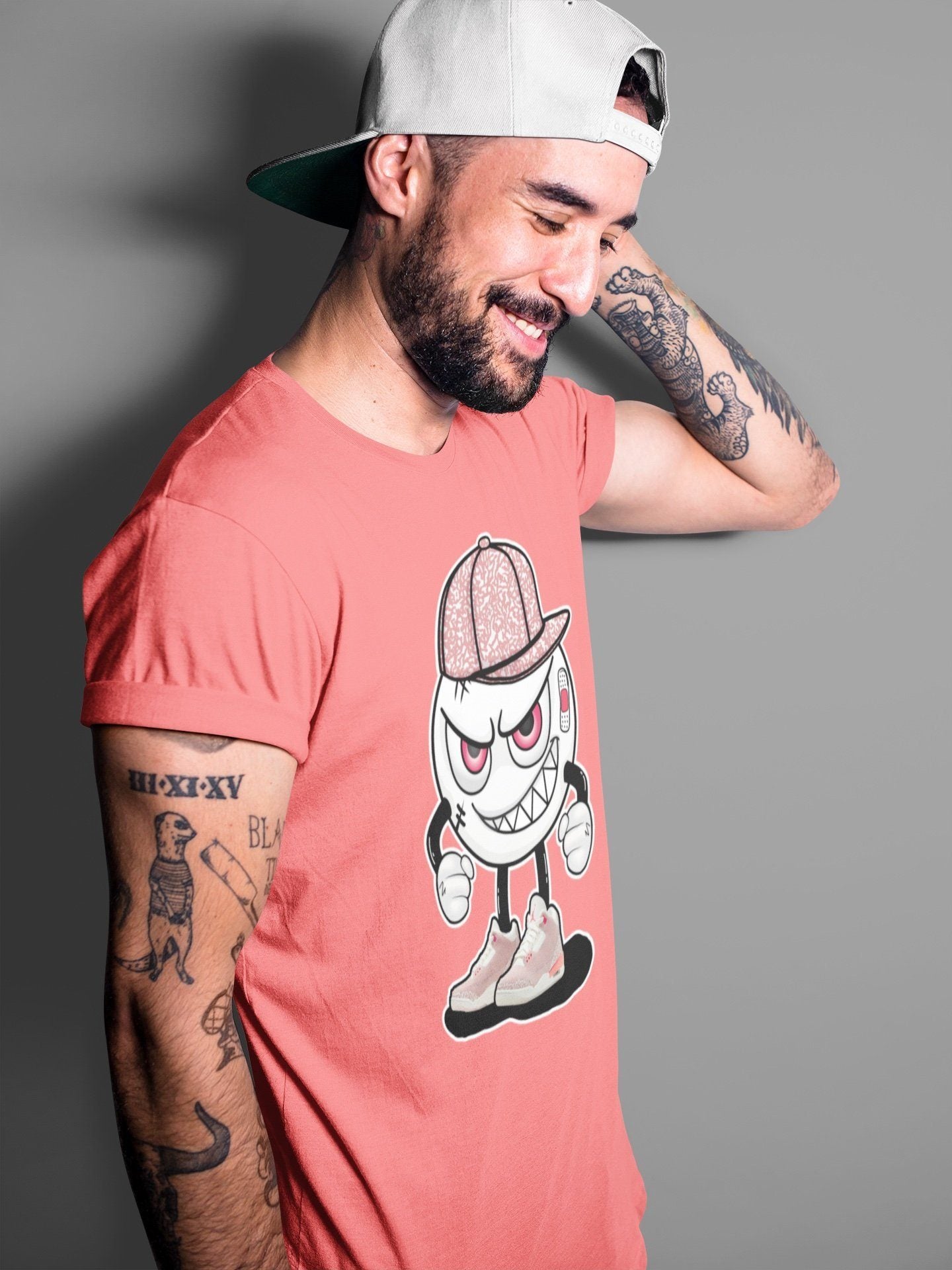 Mischief Unisex Tops - Air Jordan 3 Rust Pink