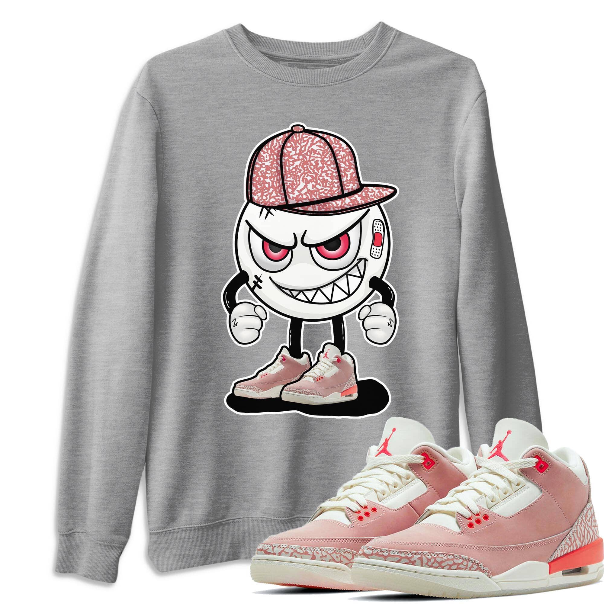 Mischief Unisex Tops - Air Jordan 3 Rust Pink