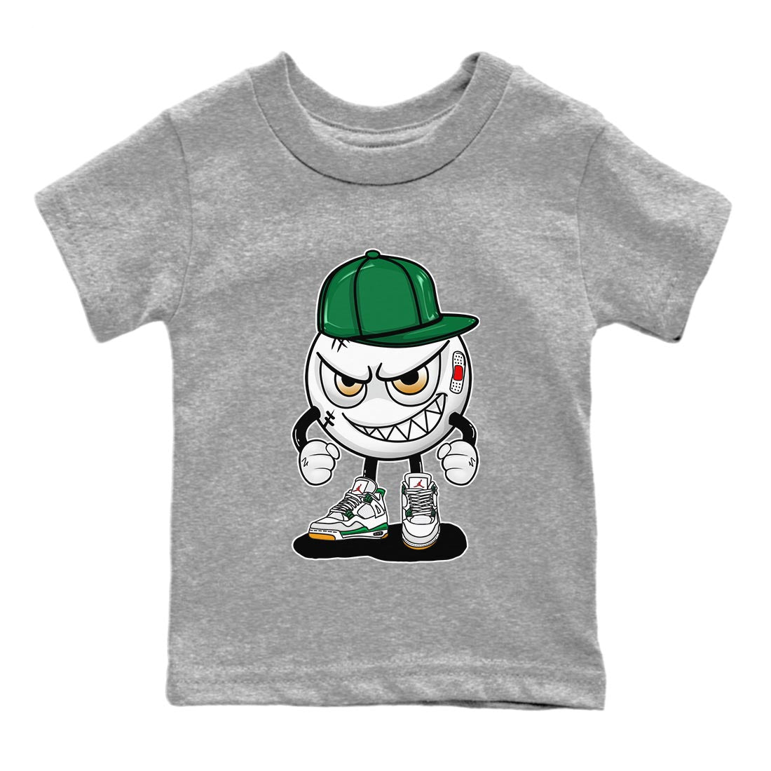 Mischief Kids Tops - Air Jordan 4 Pine Green SB